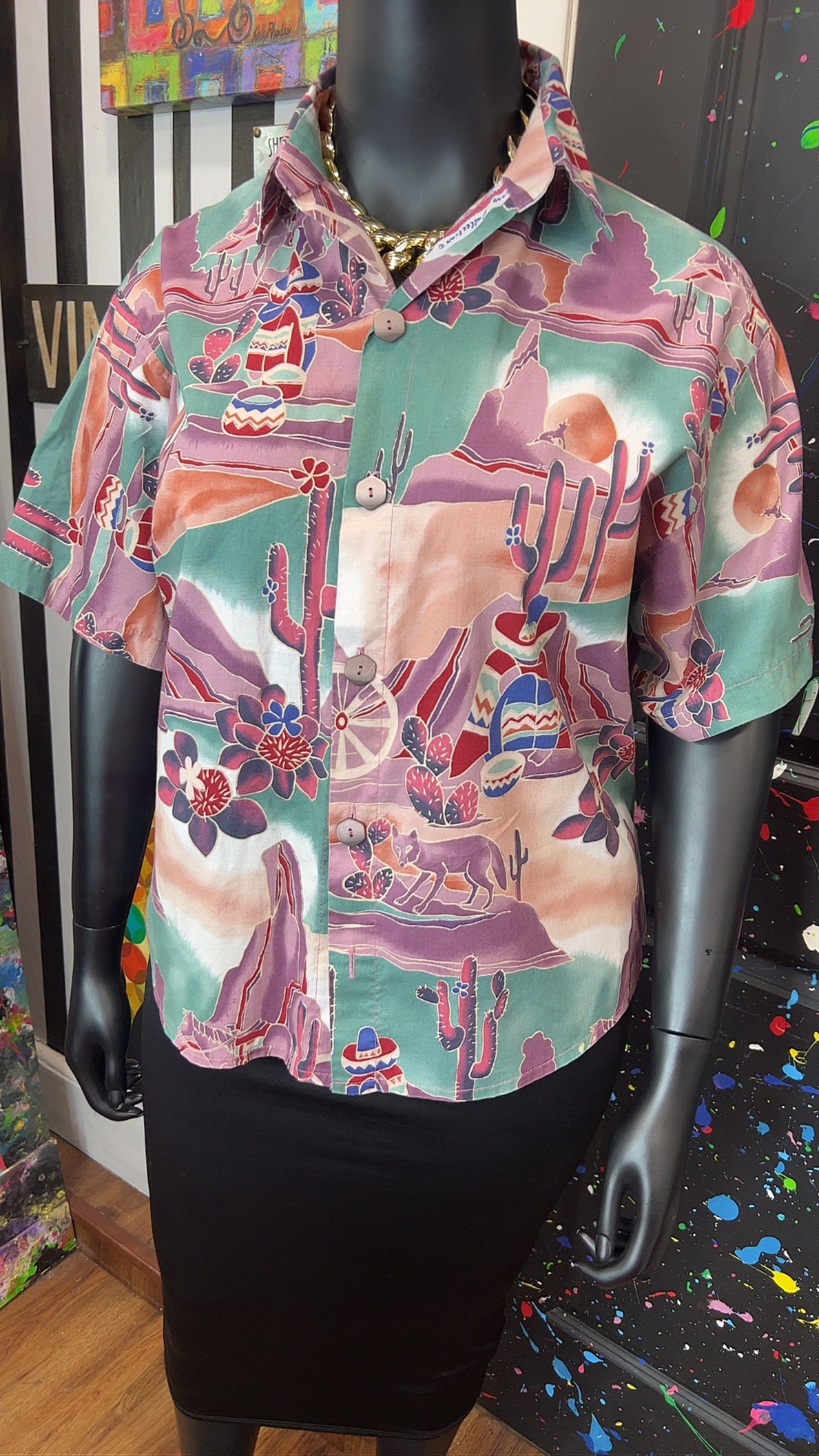 Vintage Western Blouse (18)