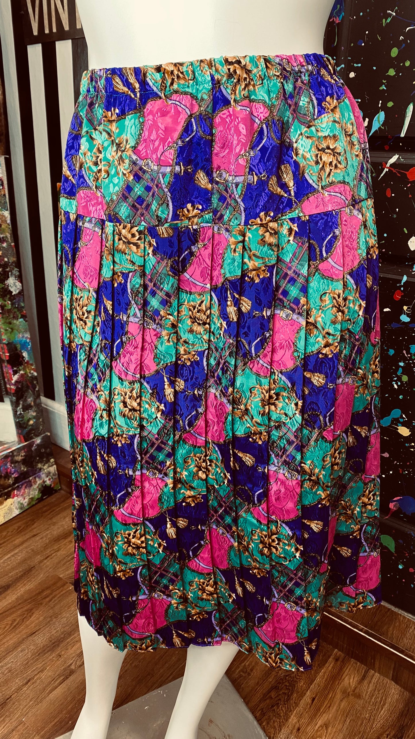 Vintage Pleated Skirt (26)