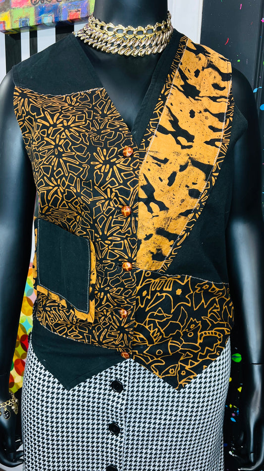 Vintage Traditional African Vest (16)