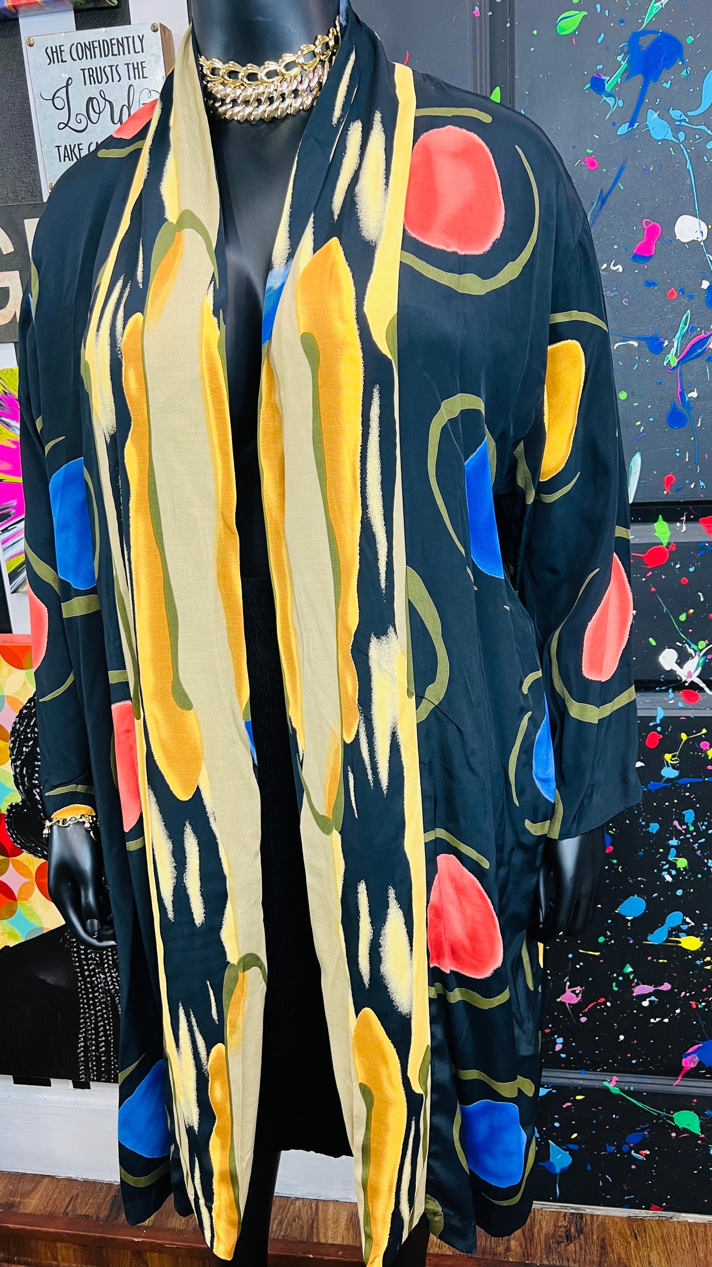 Vintage Abstract Duster (18)