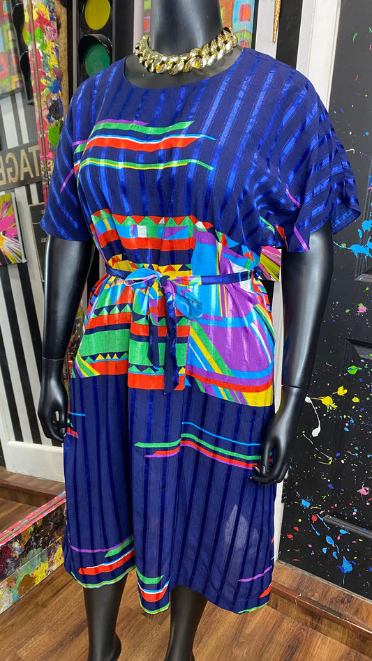 Vintage Abstract Dress (16)