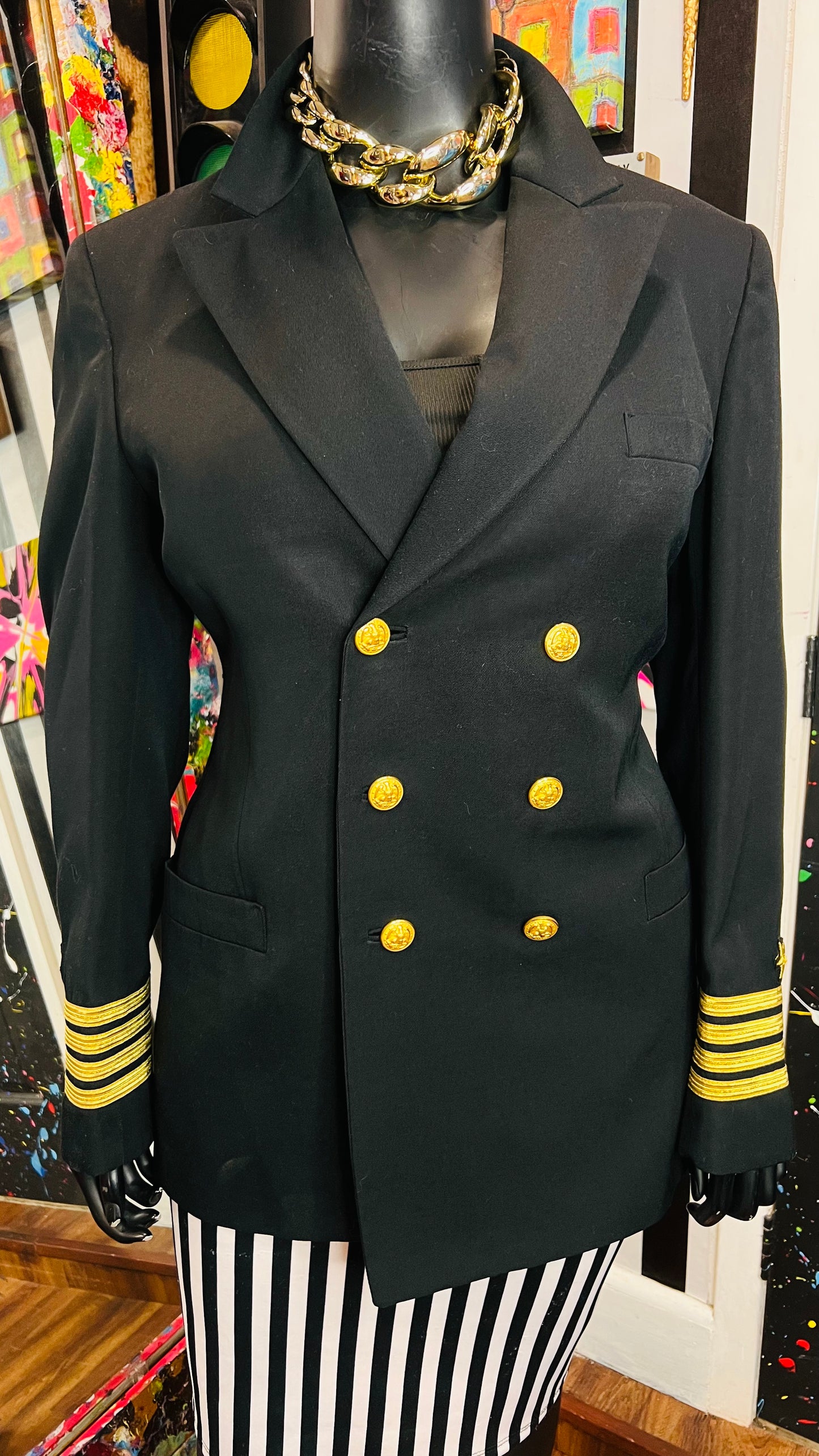 Vintage US Navy Mens Blazer (14)