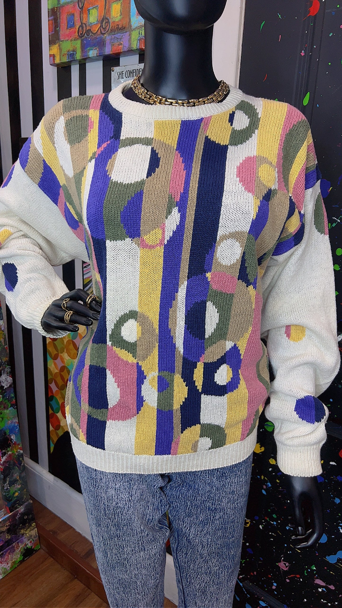 Vintage Circle Sweater (14/16)