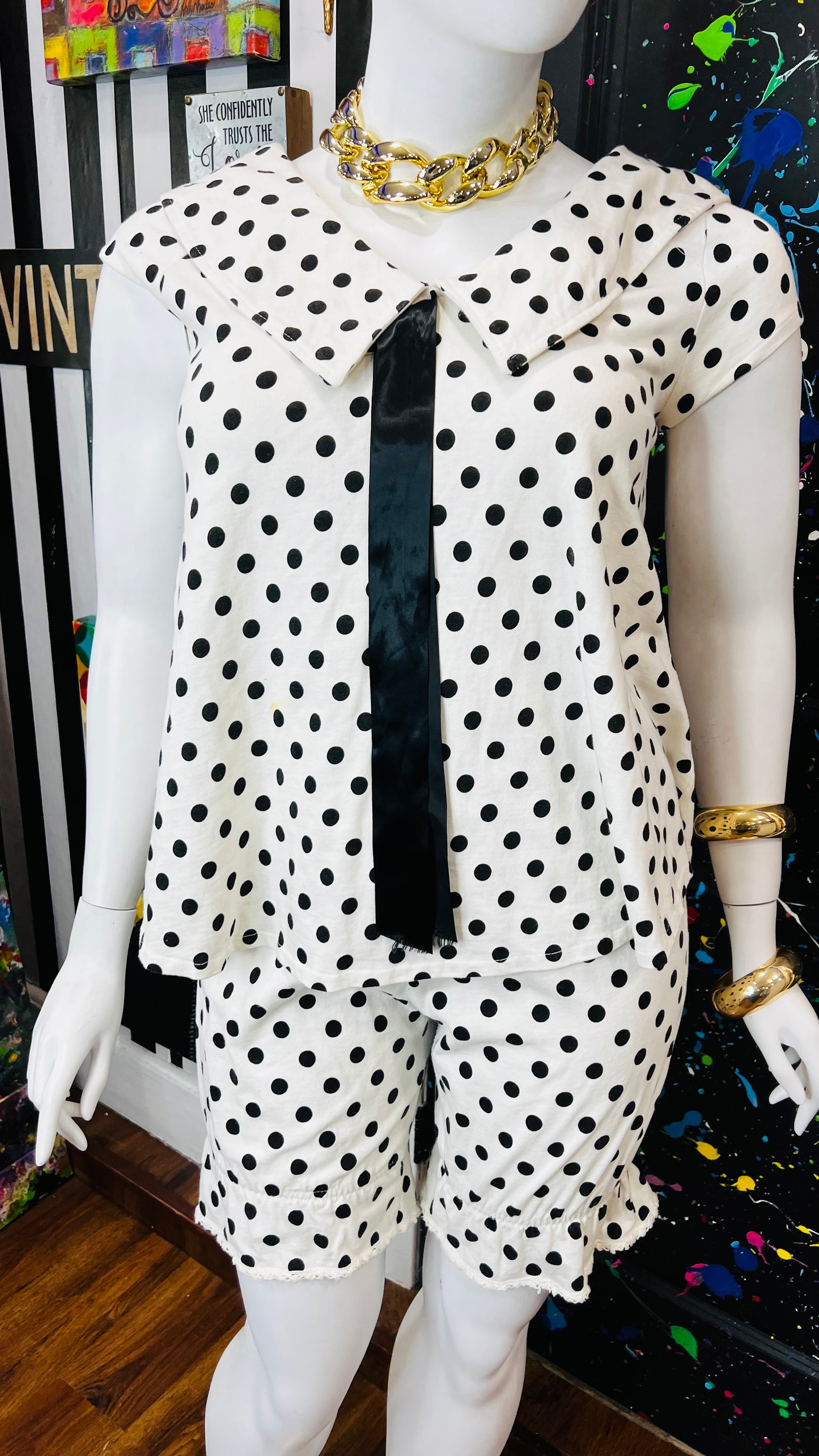 Vintage Cotton Shorts Set (14)