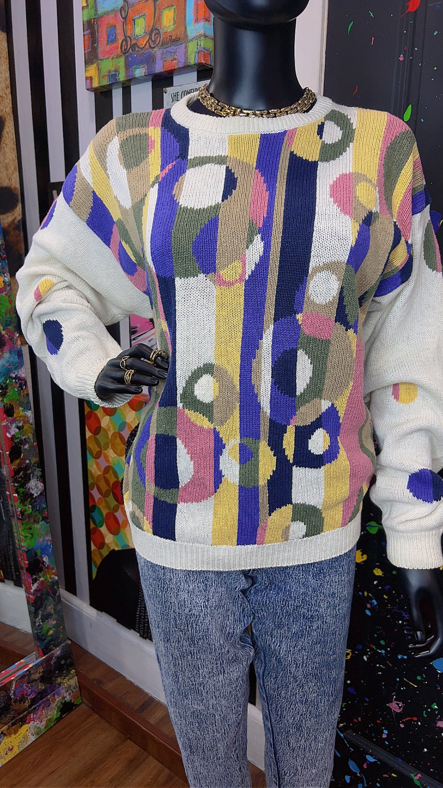 Vintage Circle Sweater (14/16)