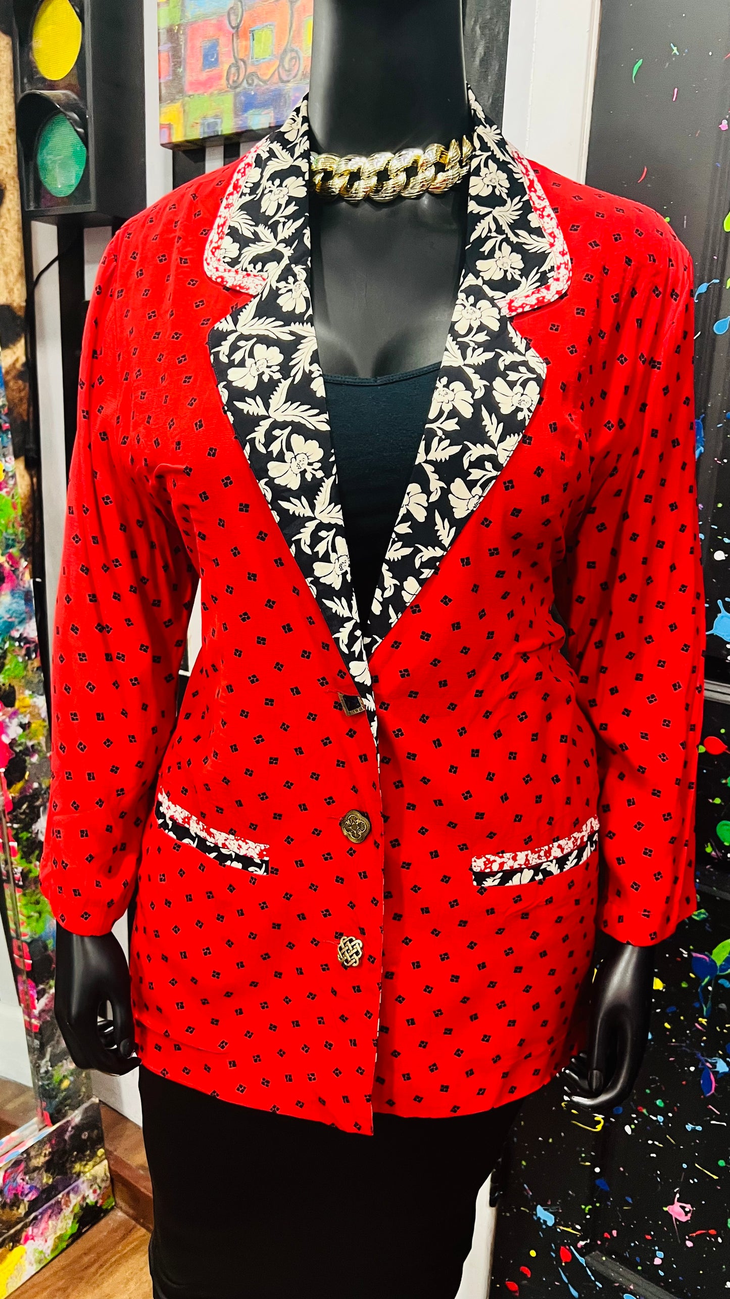 Vintage Carole Little Blazer (16)
