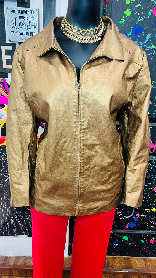 Vintage Genuine Leather Jacket (26)