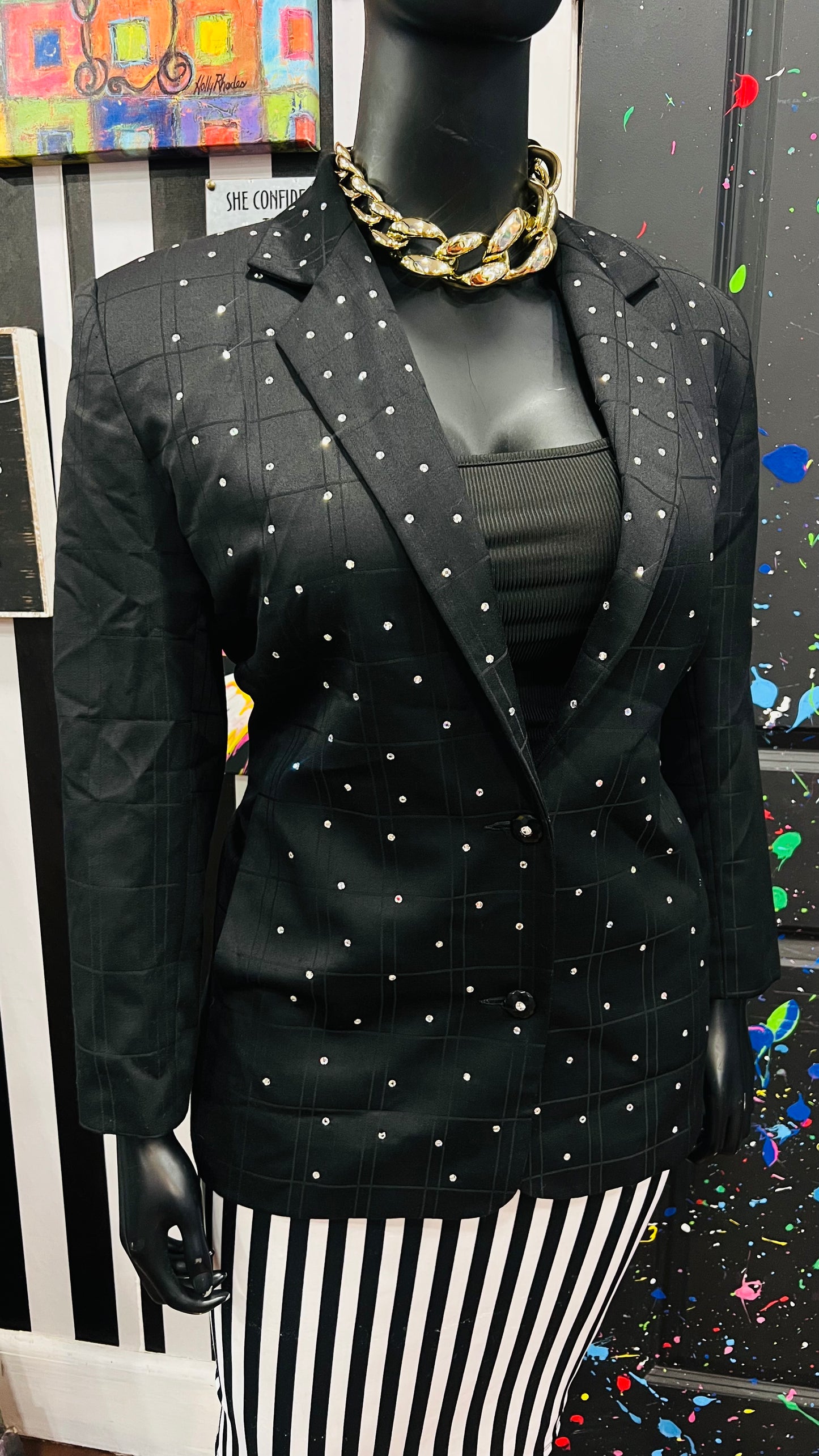 Vintage Criscione Jewel Blazer (14)