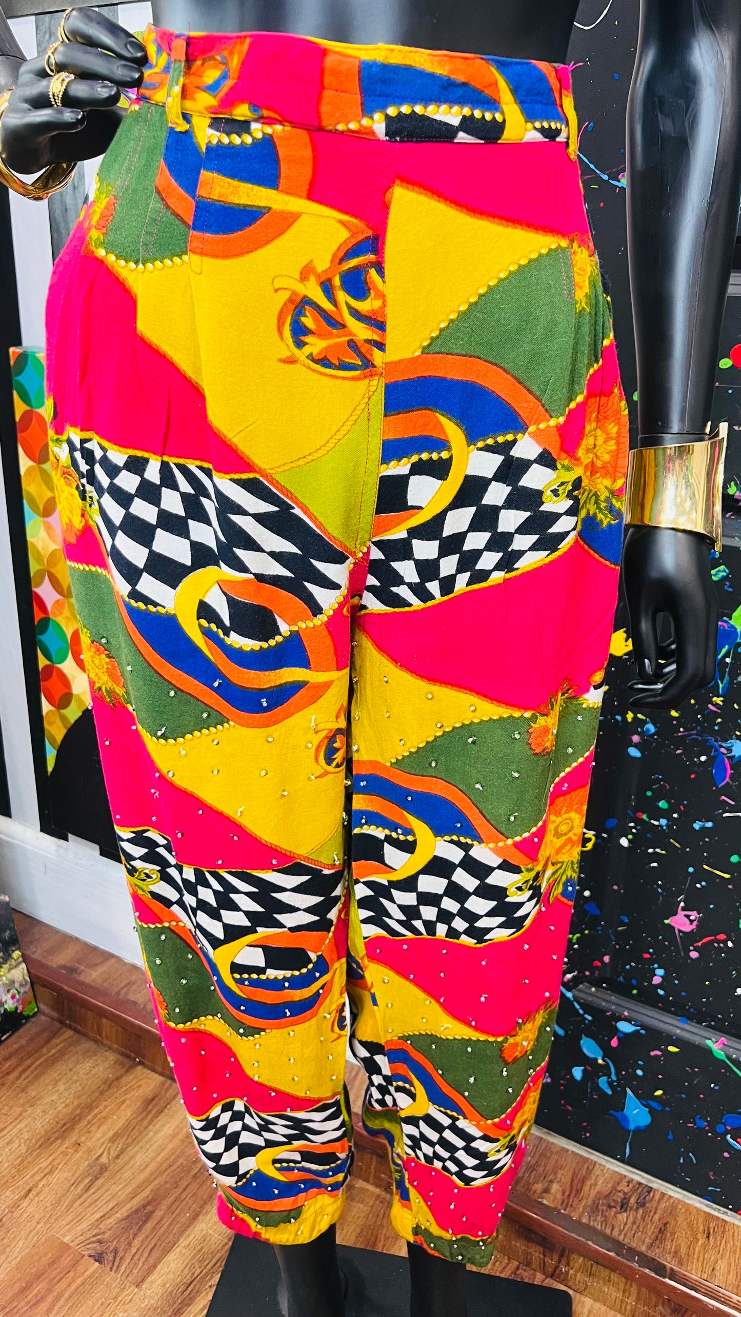 Vintage 90’s Rayon Pants (14)