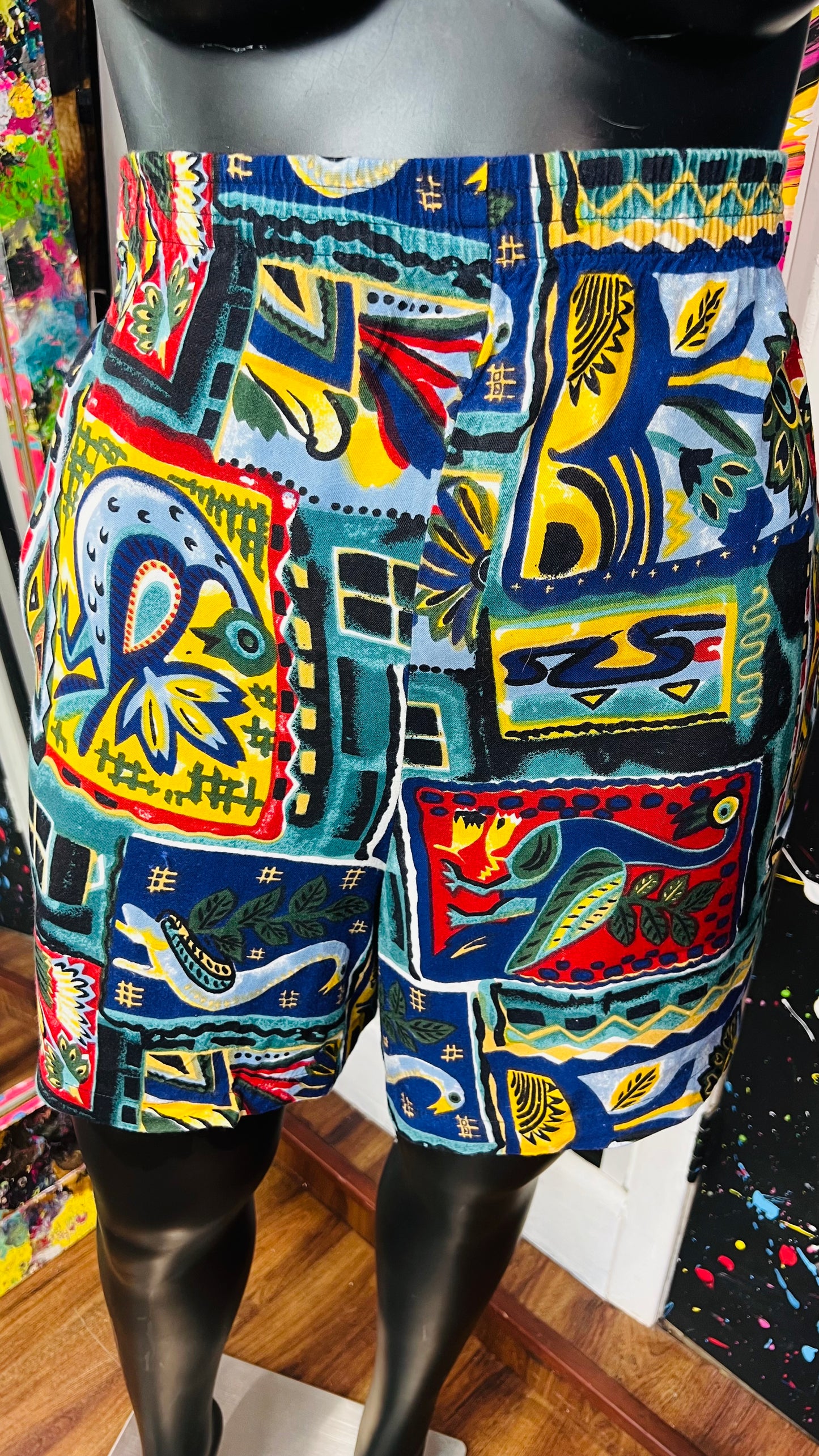 Vintage Rayon Short (22)