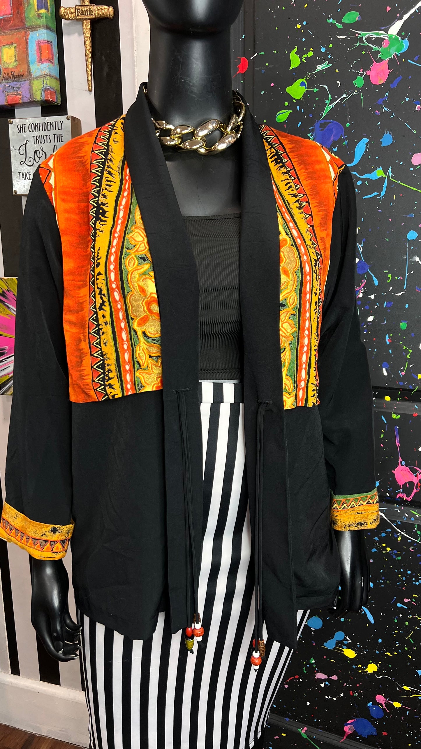 Vintage Abstract 90’s Blazer (14)