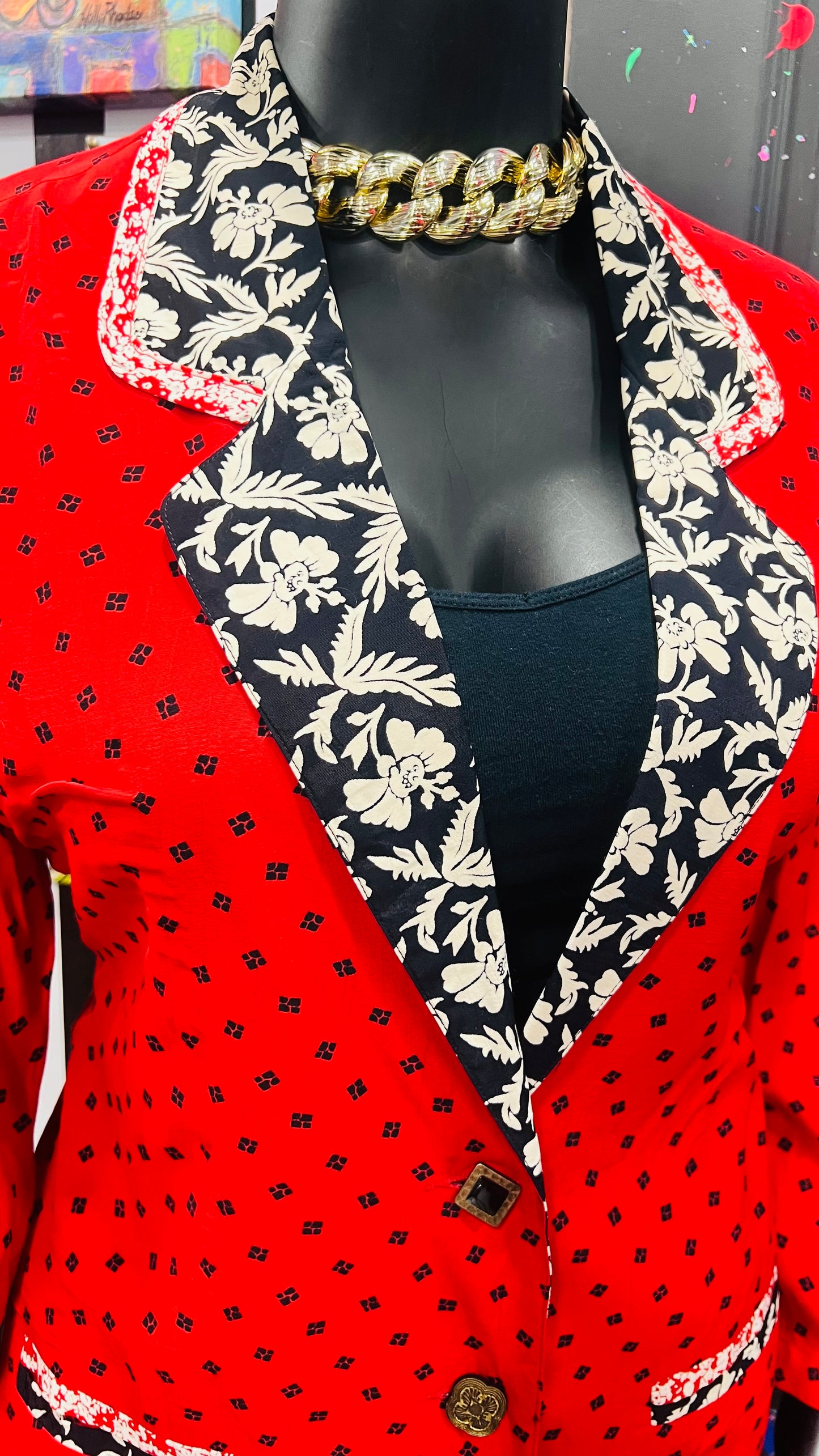 Vintage Carole Little Blazer (16)