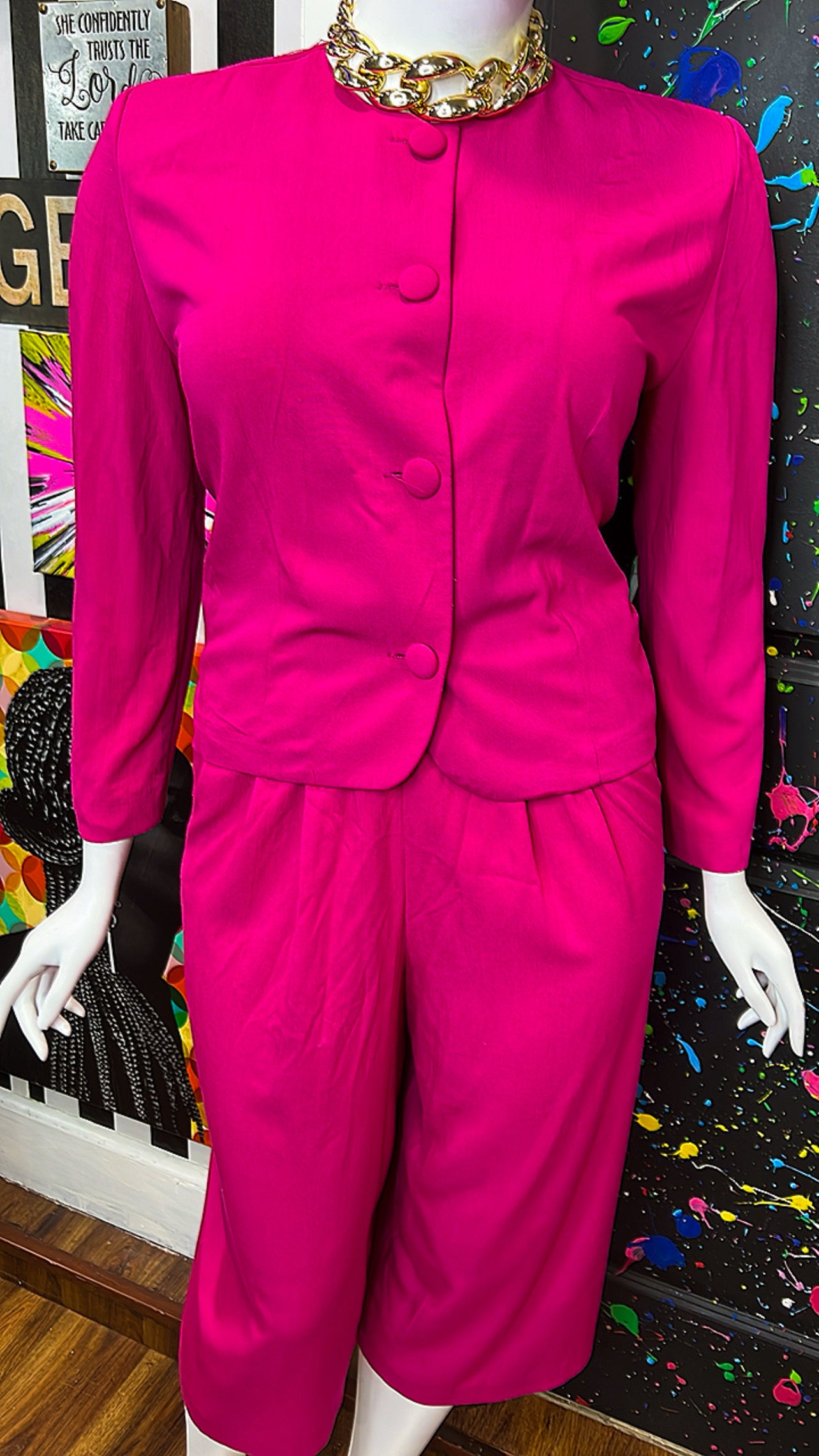 Vintage Pink Gaucho Set (16)