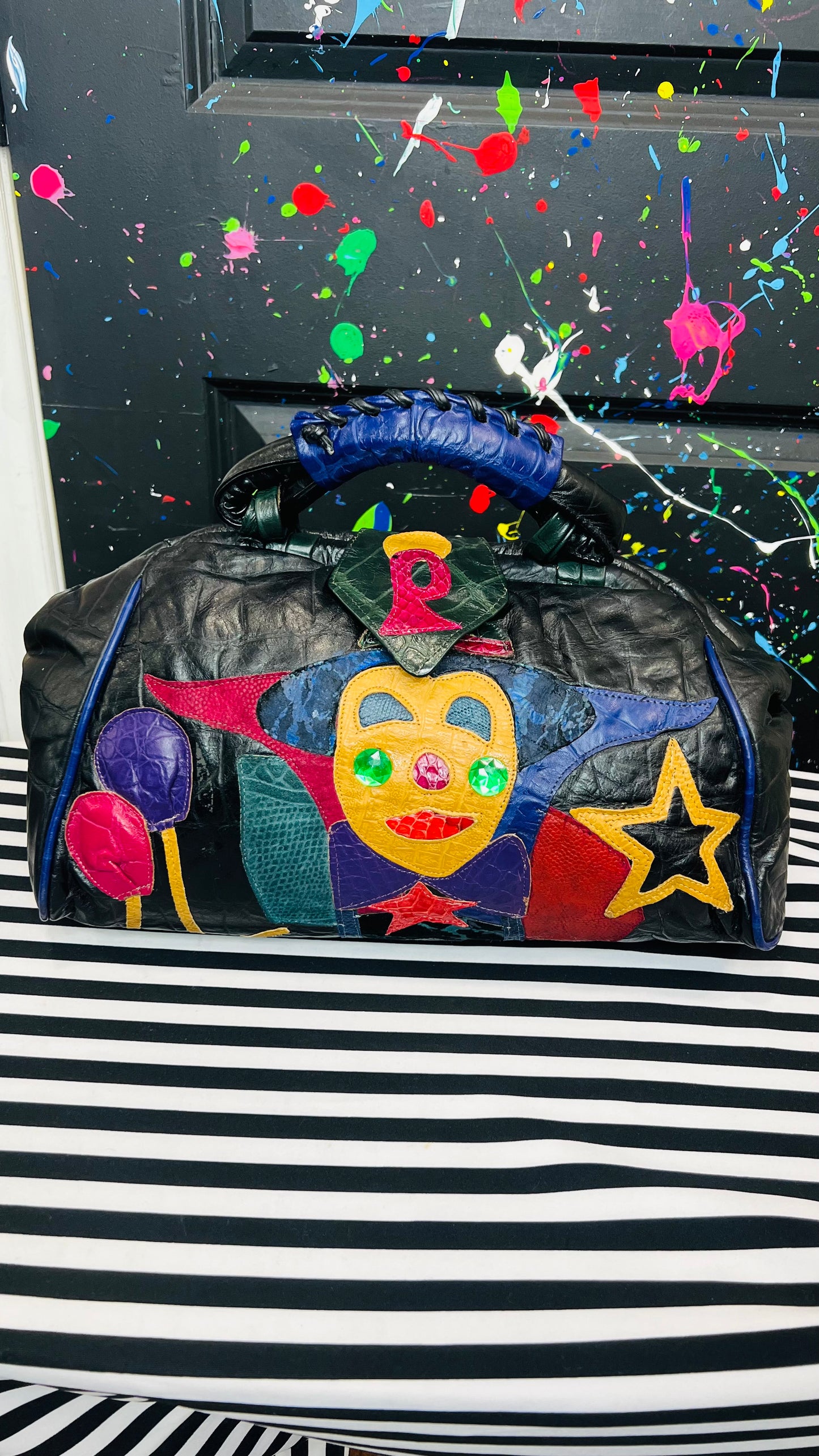 Vintage Clown Purse