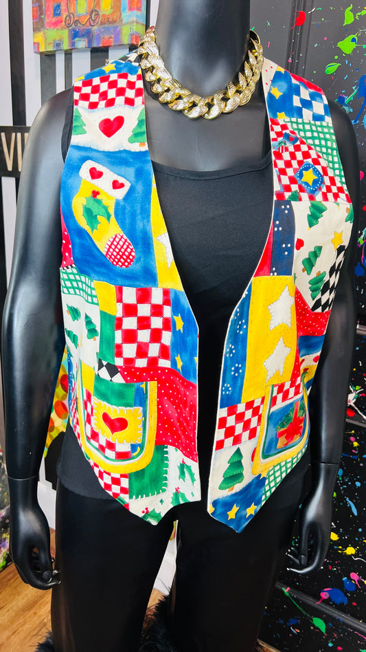 Vintage Festive Vest (16)