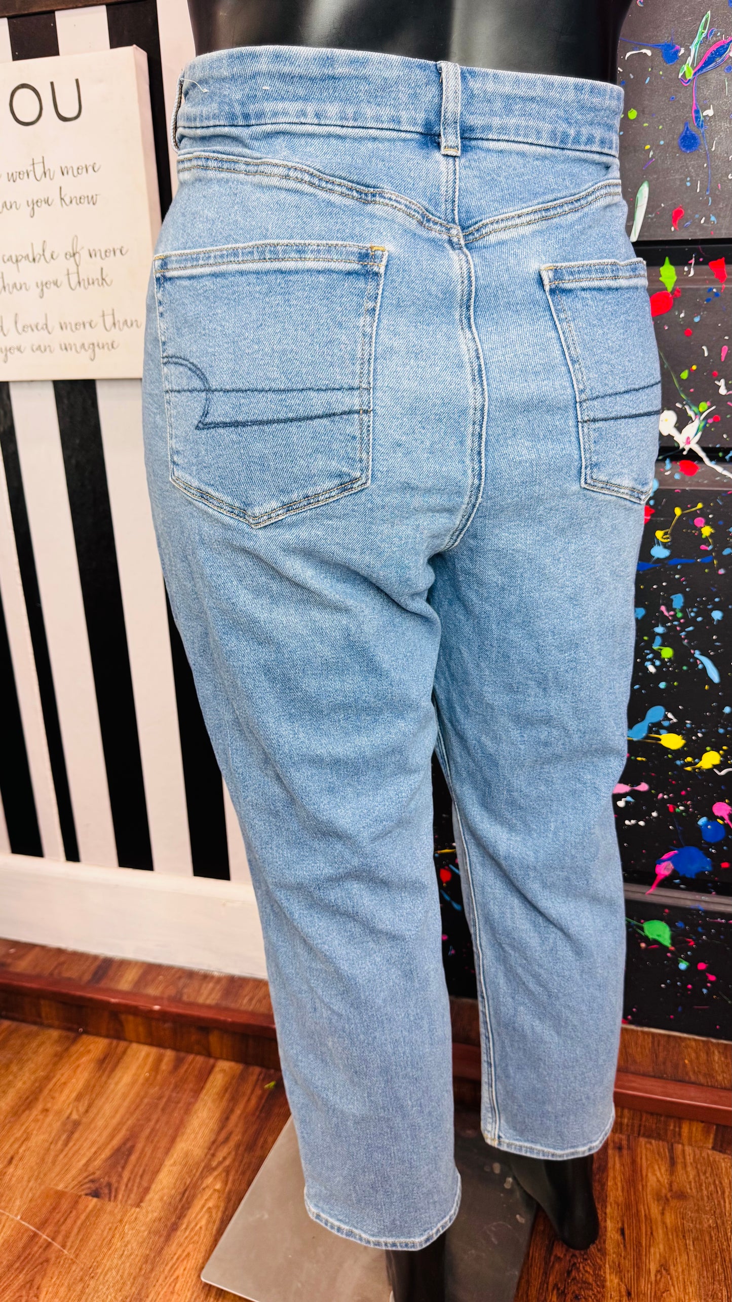 American Eagle Stretch Mom Jeans (24) *KC