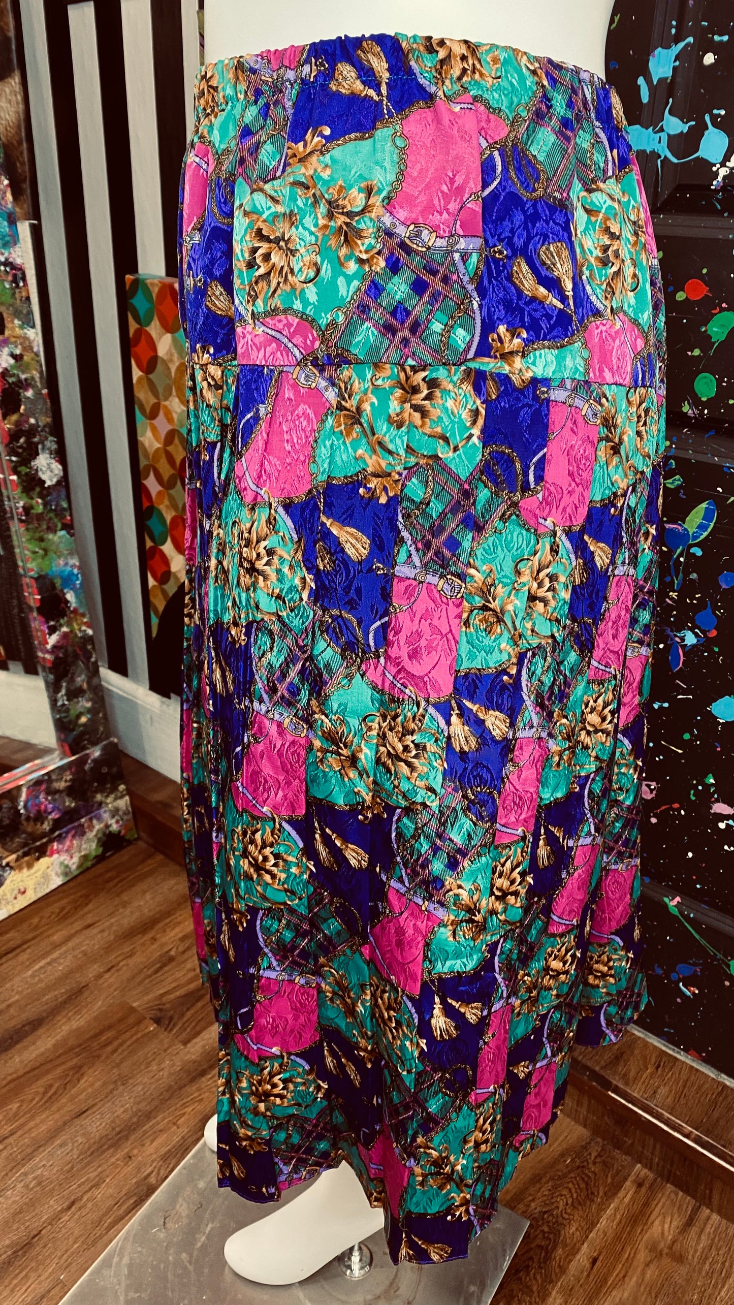 Vintage Pleated Skirt (26)