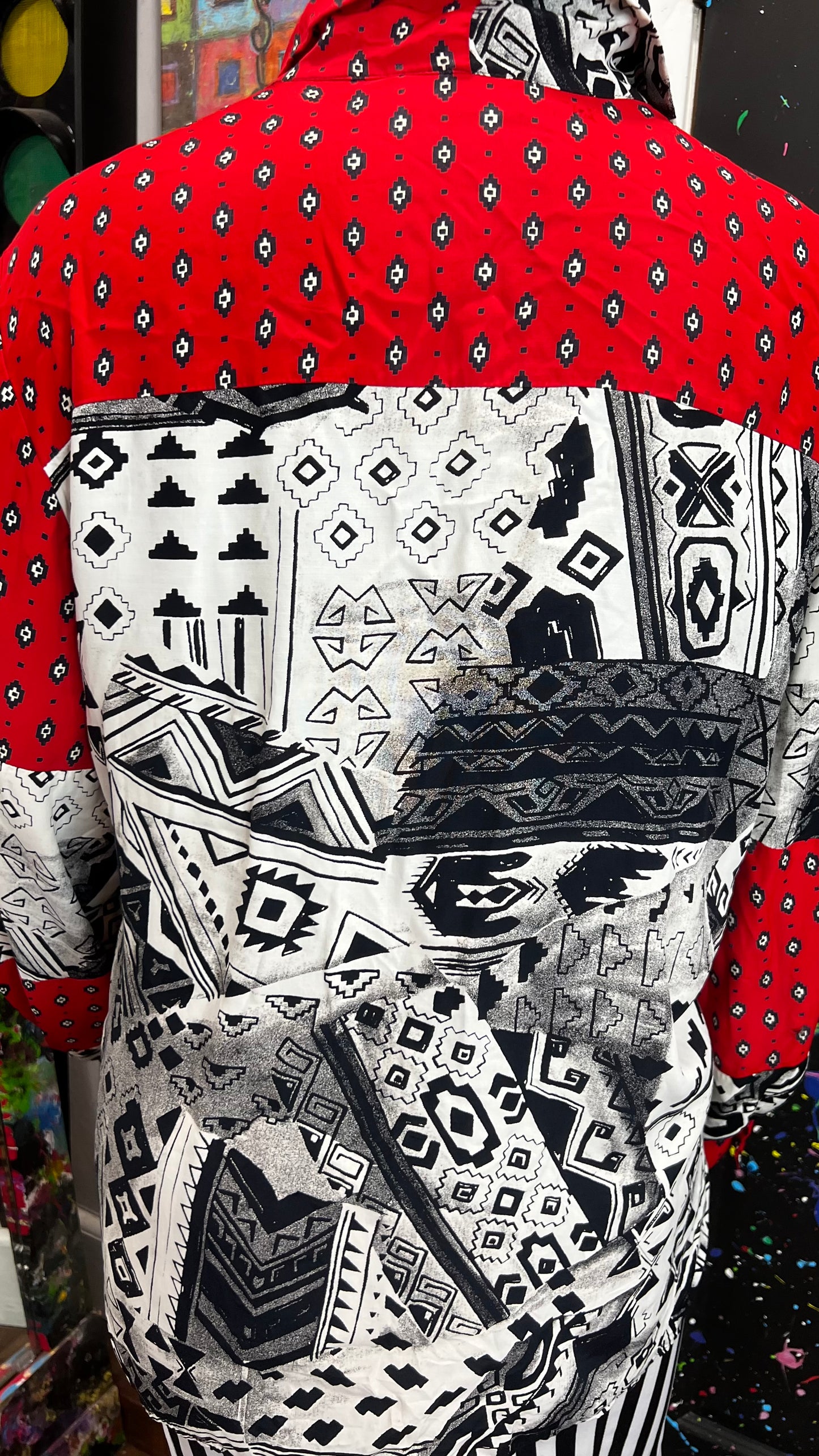 Vintage A.C Sport Rayon Blouse (20)