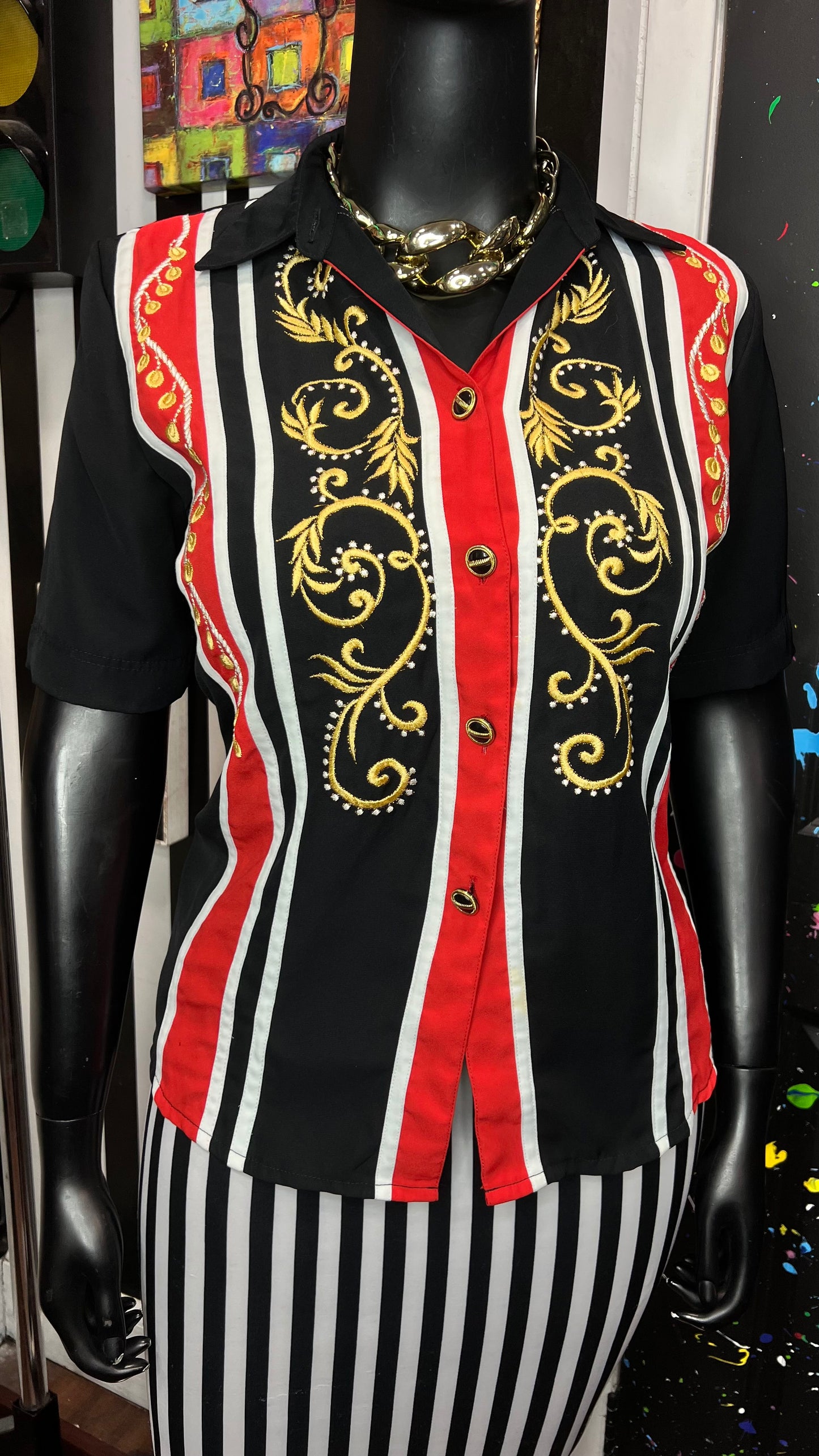 Vintage Royalty Blouse (14)