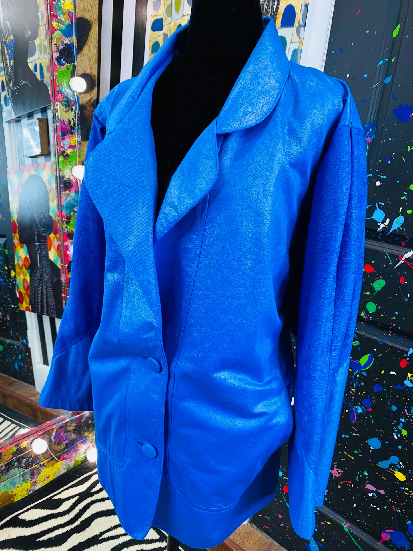 Vintage Blue Lightweight Jacket