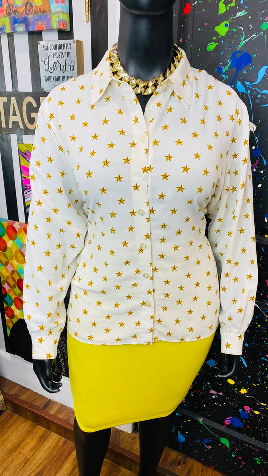 Vintage Stars Blouse (16/18)