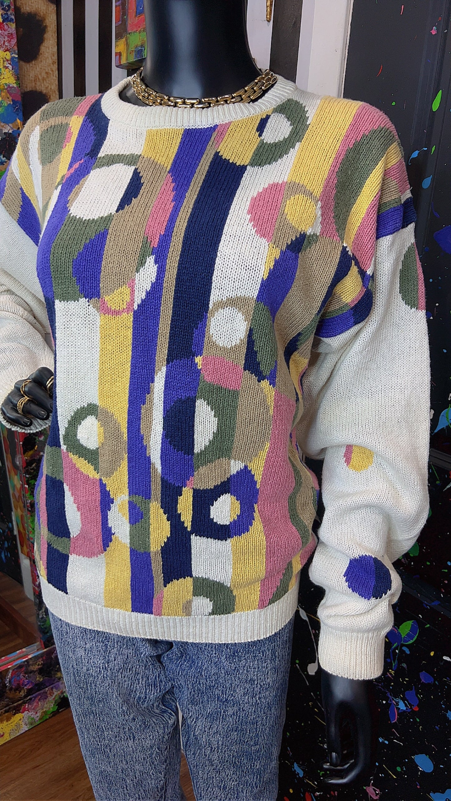 Vintage Circle Sweater (14/16)