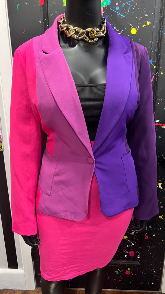 Ombré & Color Block Blazer (18)