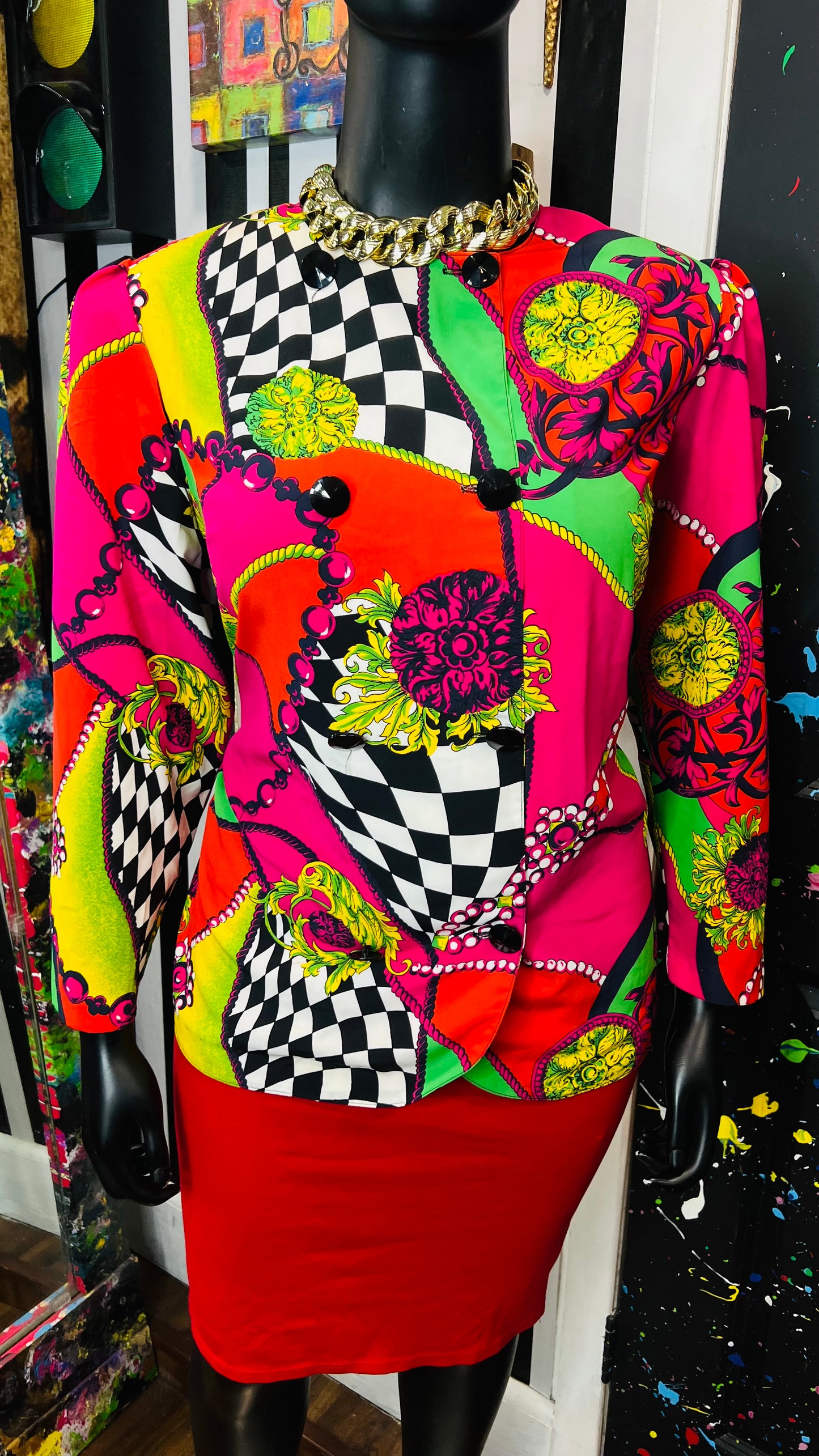 Vintage 80’s Blouse (18W)