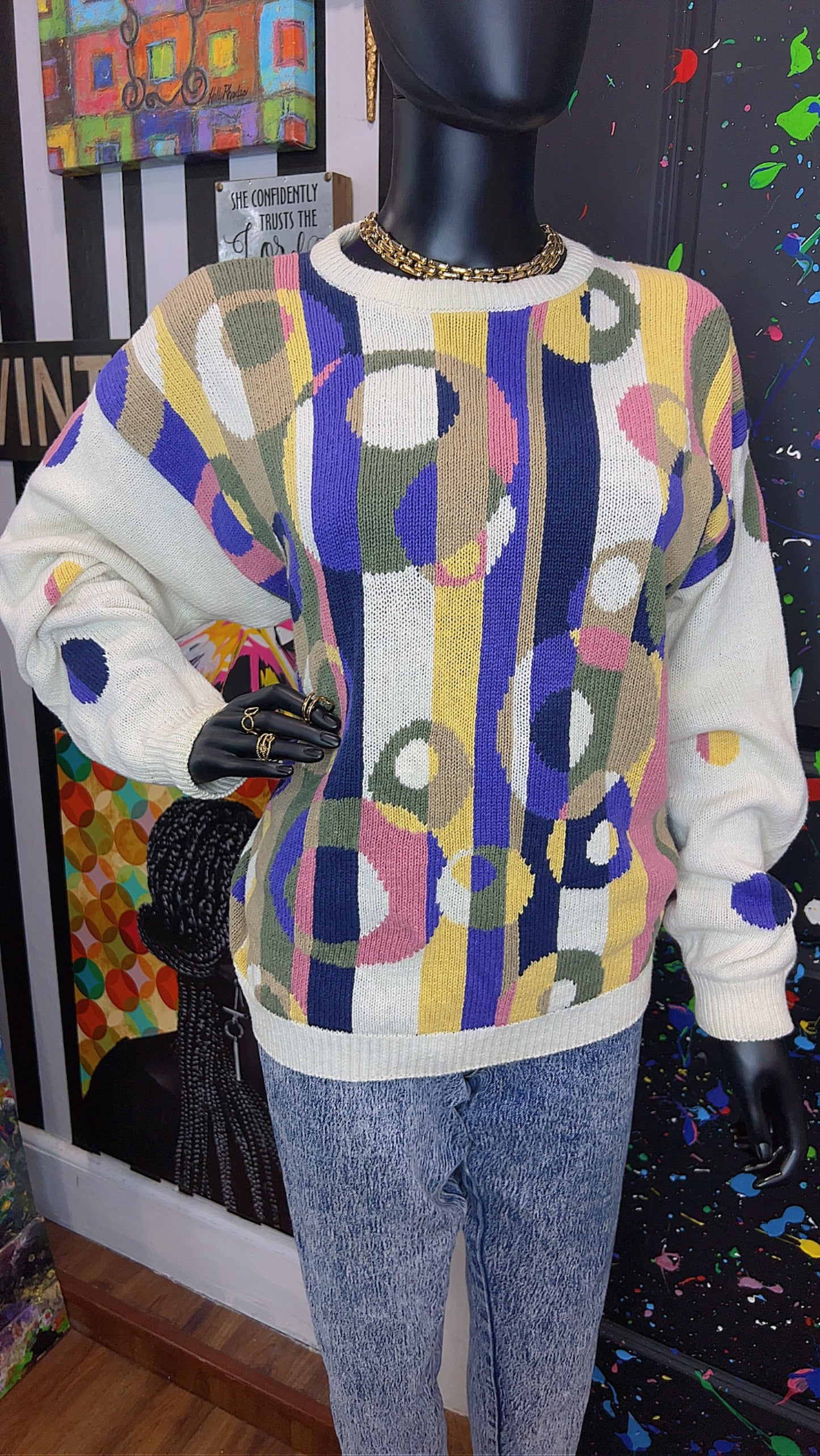 Vintage Circle Sweater (14/16)