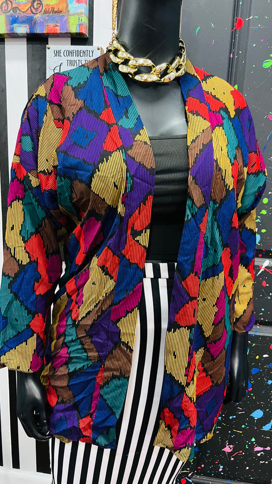 Vintage Abstract Duster (14/16)