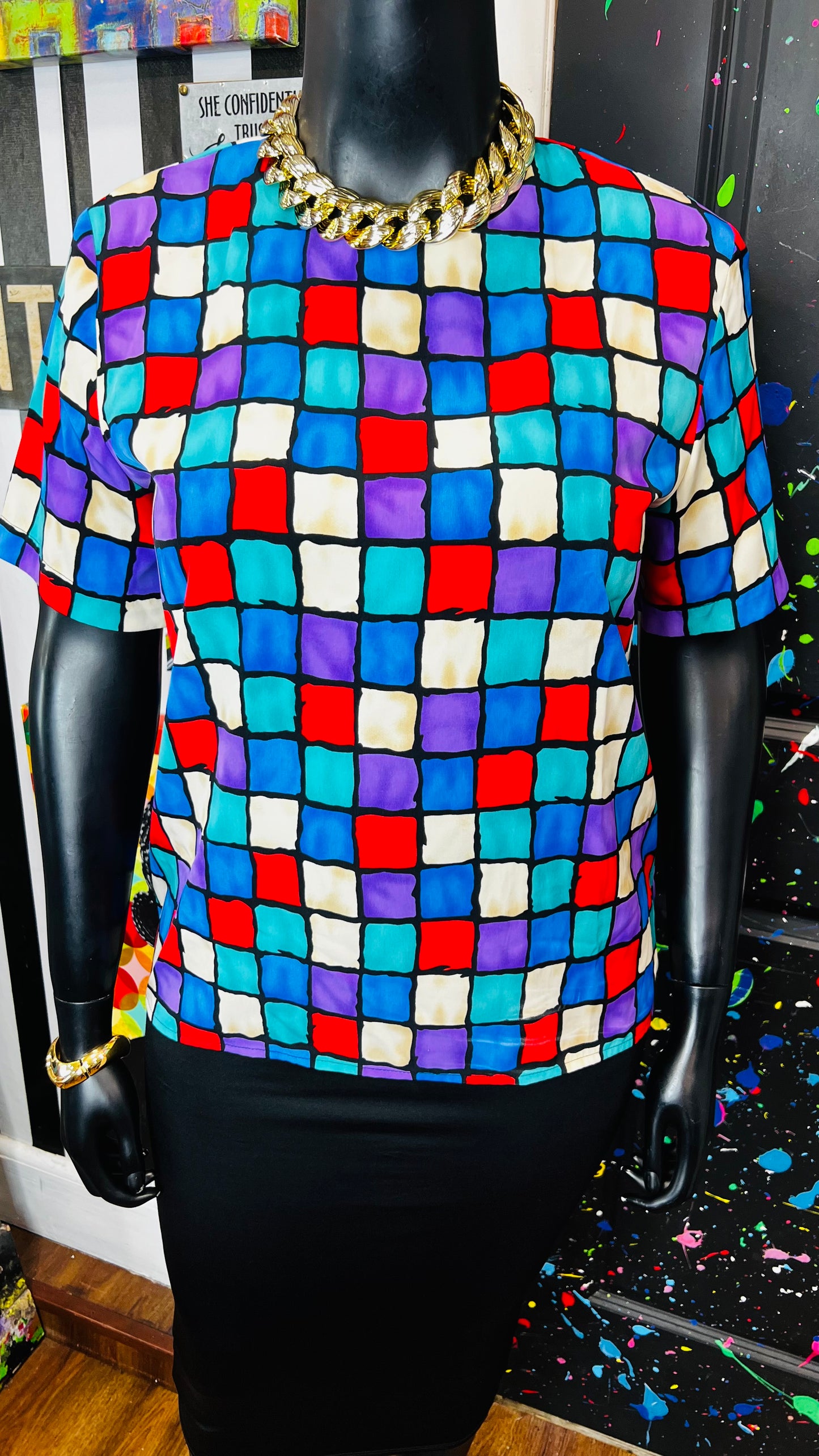 Vintage Block Blouse (14)