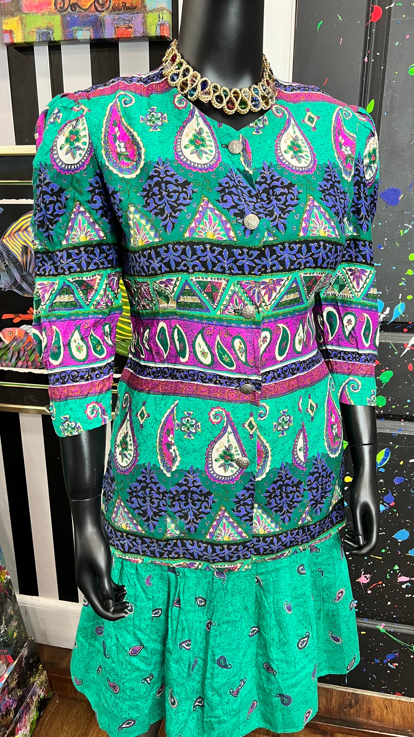 Vintage Kwai Skirt Set (14)