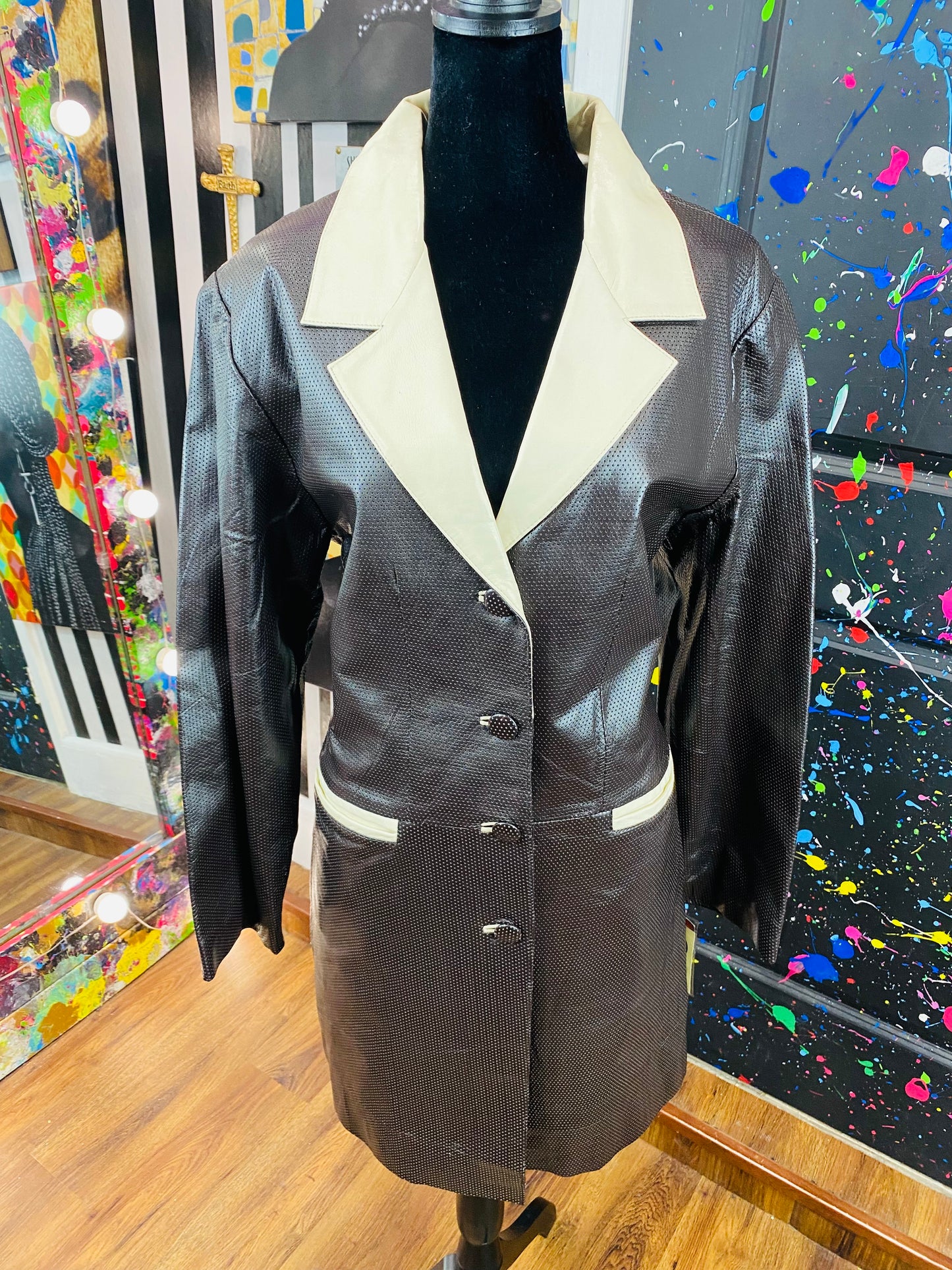 Vintage Leather 9000 Coat