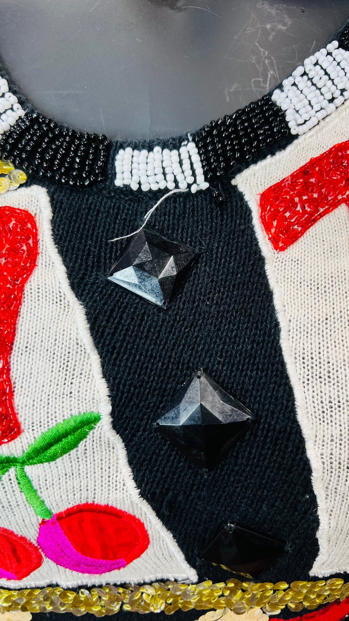 Vintage ‘Lottery’ Sequin Sweater (14)