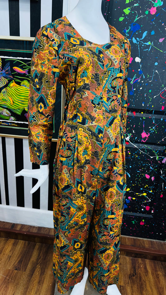 Vintage Tribal Print Jumpsuit (12)