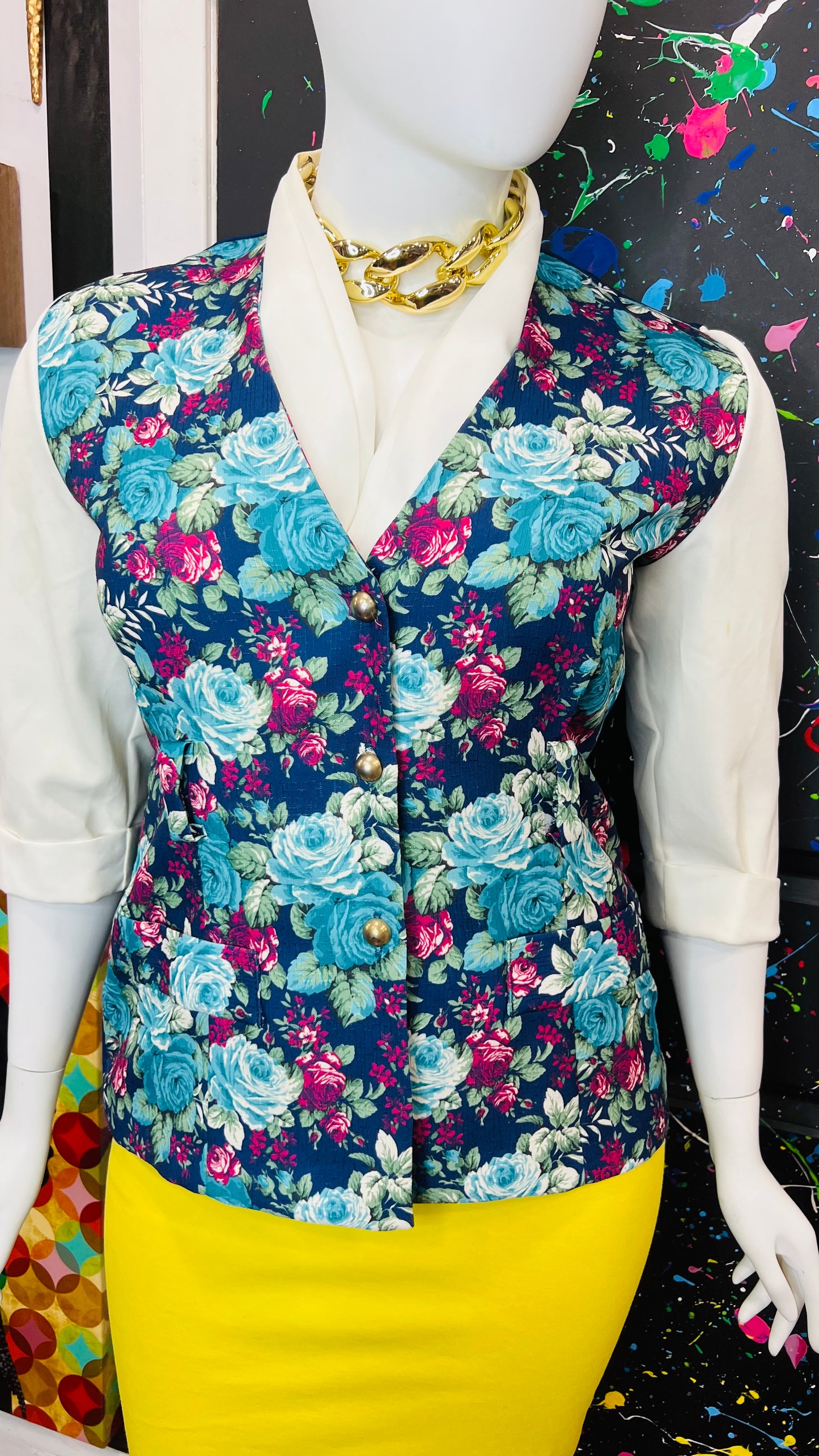 Vintage Floral Blouse (14)