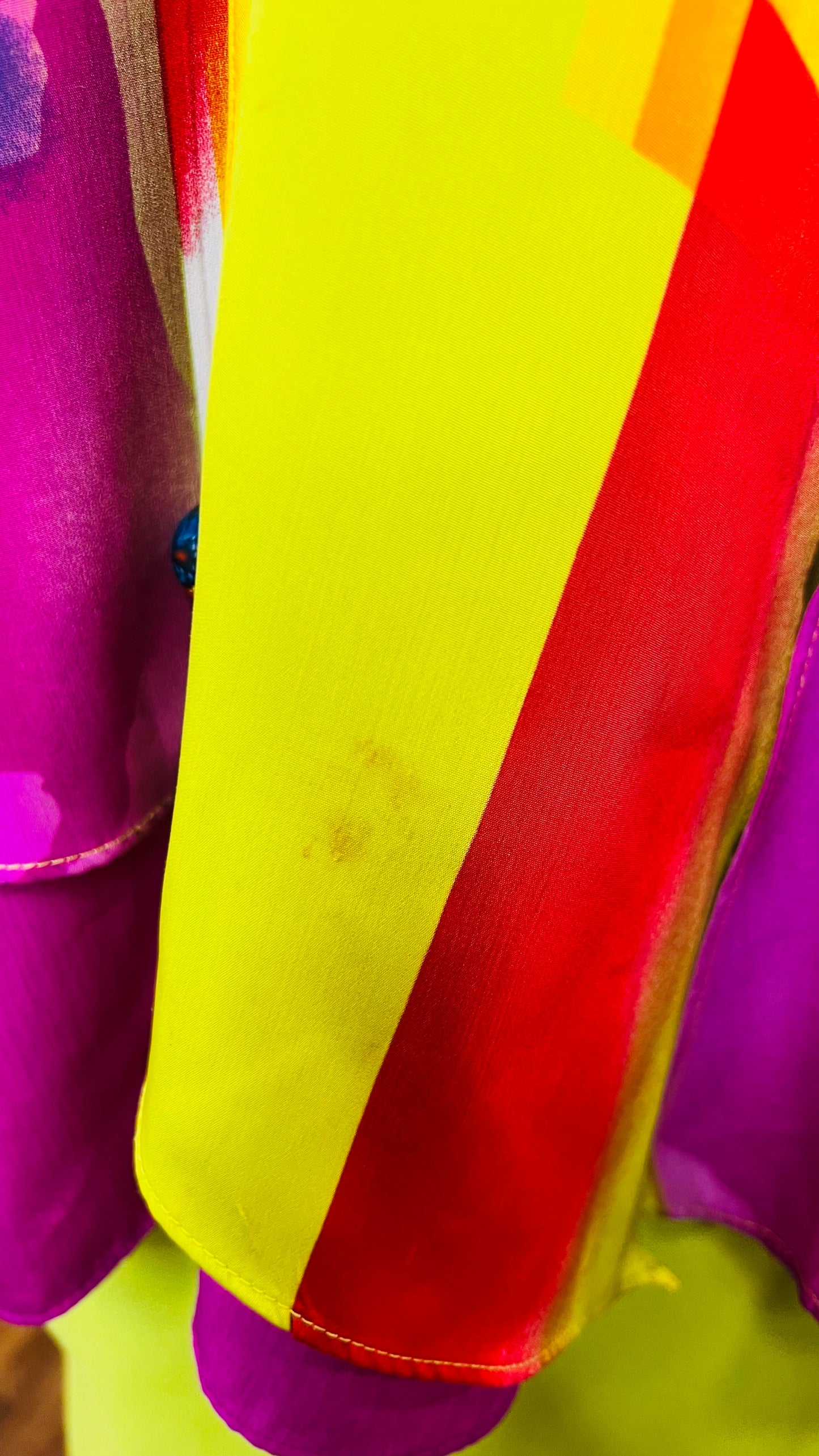 Vintage Open Abstract Duster (OS)