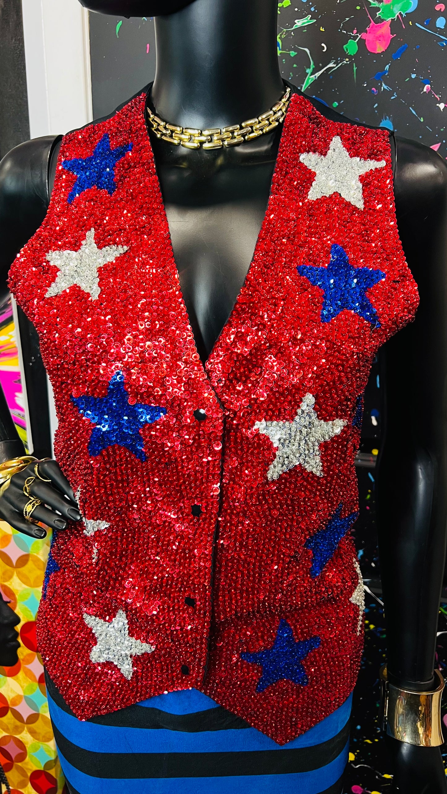 Vintage Stars Vest (12)