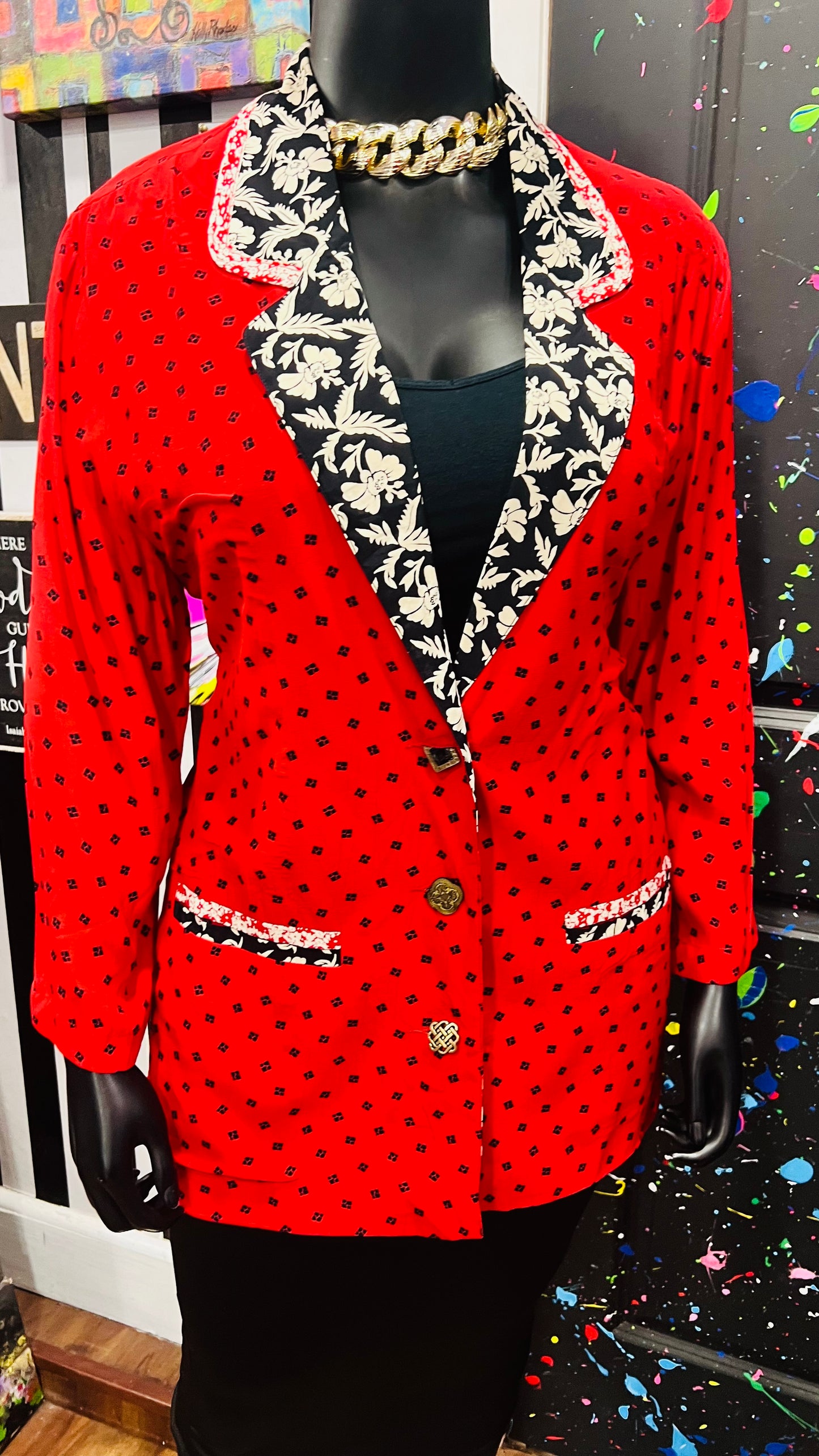 Vintage Carole Little Blazer (16)