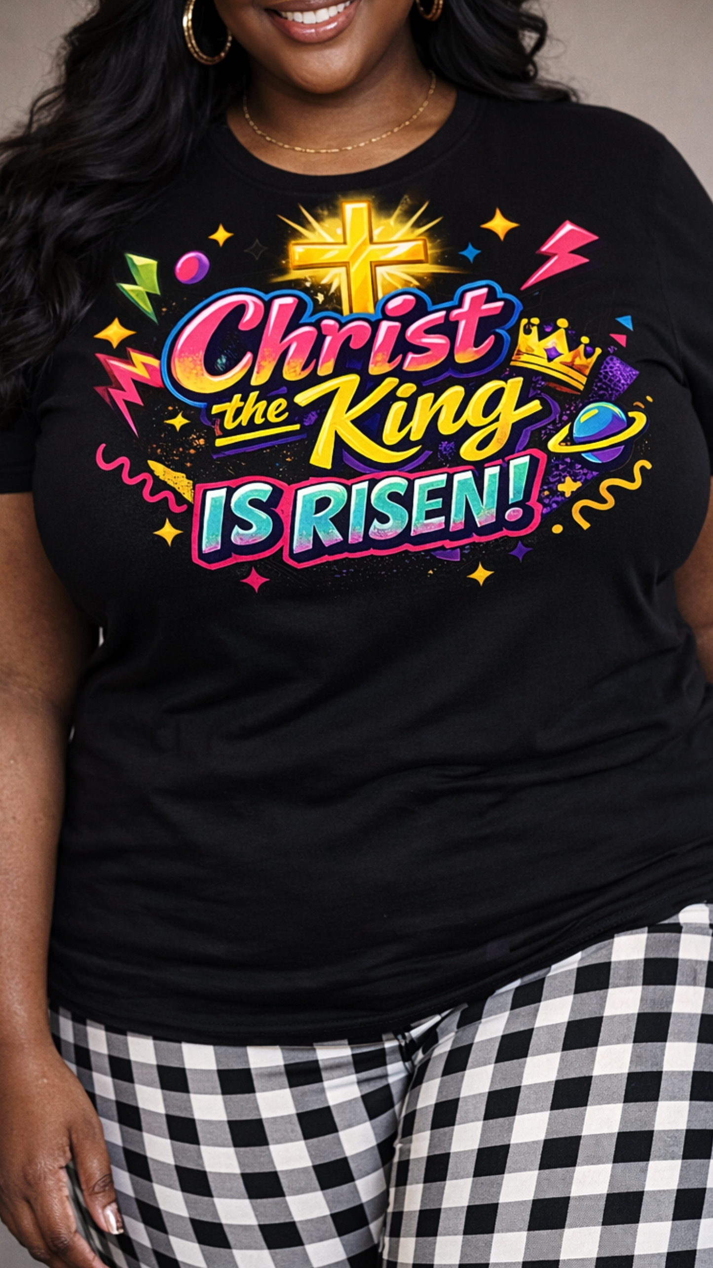 Christ The King is Risen Tee (L-3X)