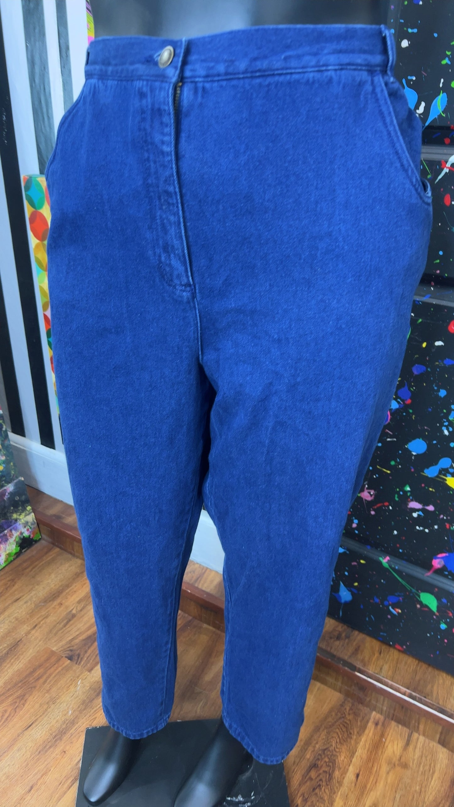 Vintage Blue Jeans (22W)