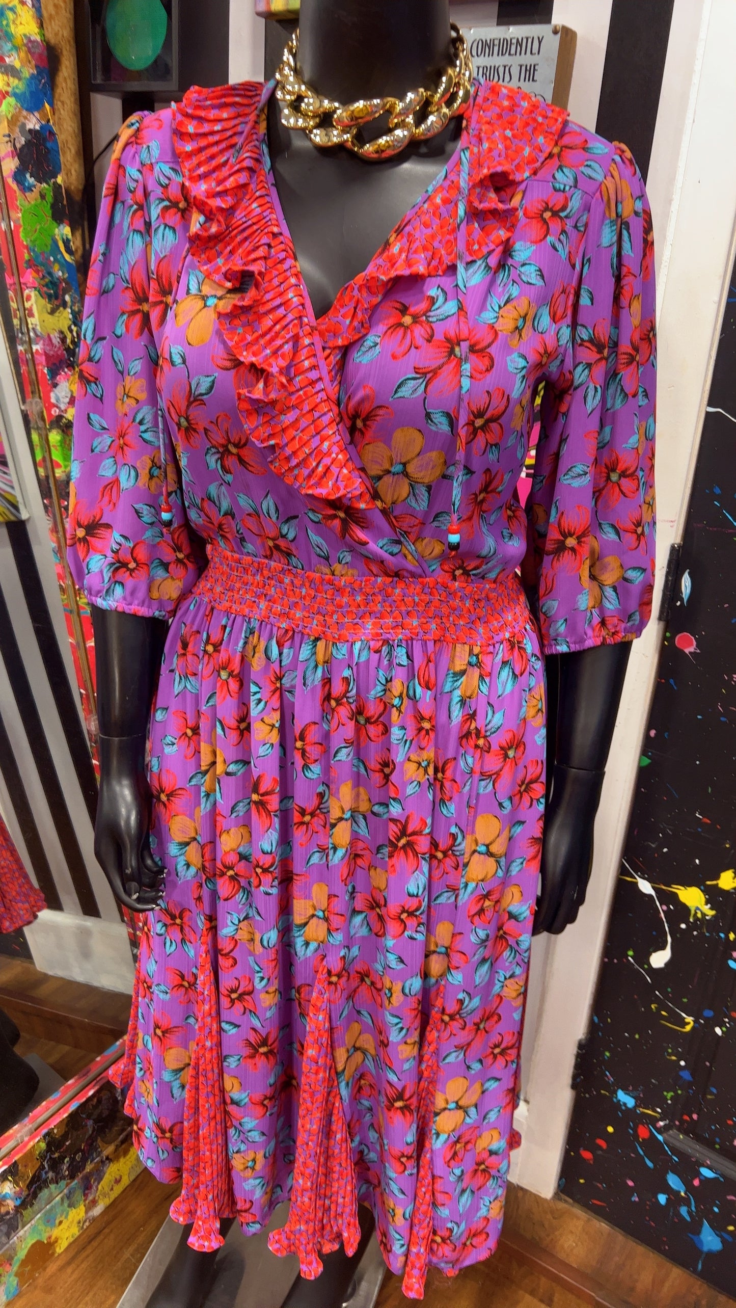 Vintage Susan Freis Dress (16)