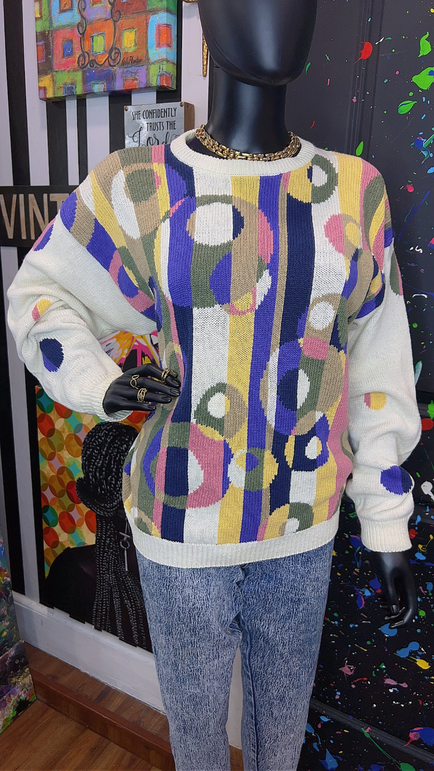 Vintage Circle Sweater (14/16)