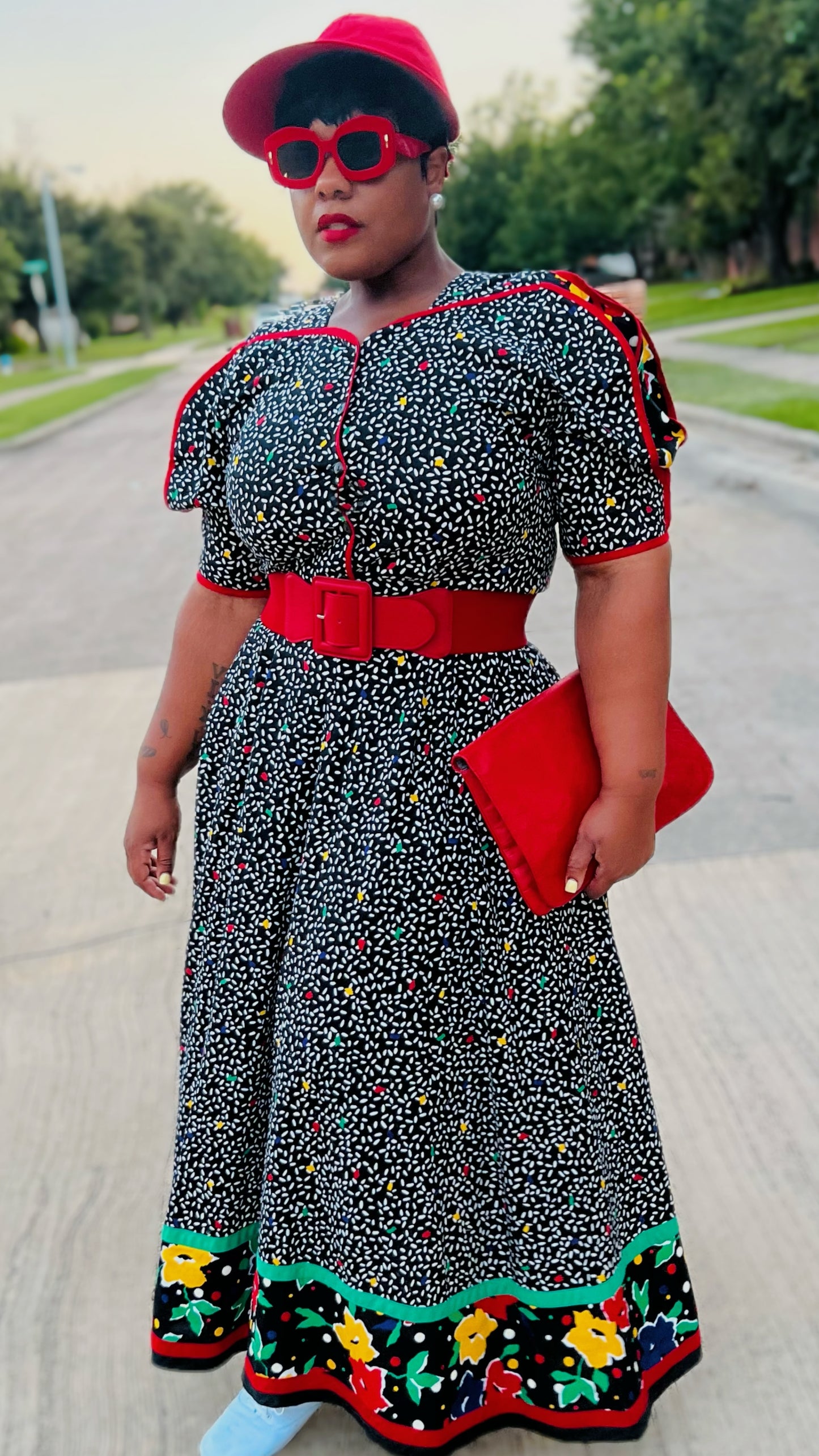 Plus Size Vintage Choon of California Dress (18)