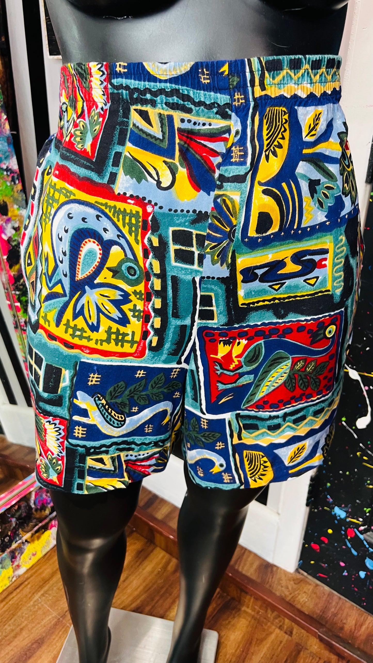 Vintage Rayon Short (22)