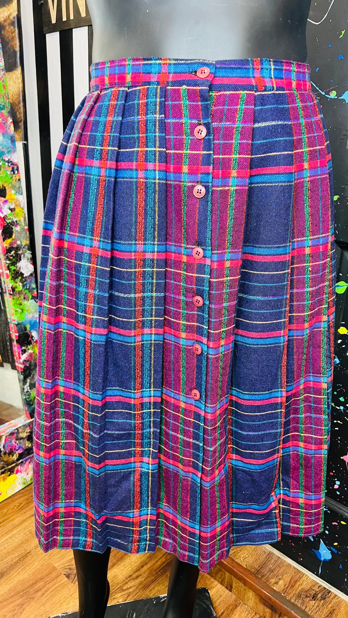 Vintage Sag Harbor Wool Skirt (16)