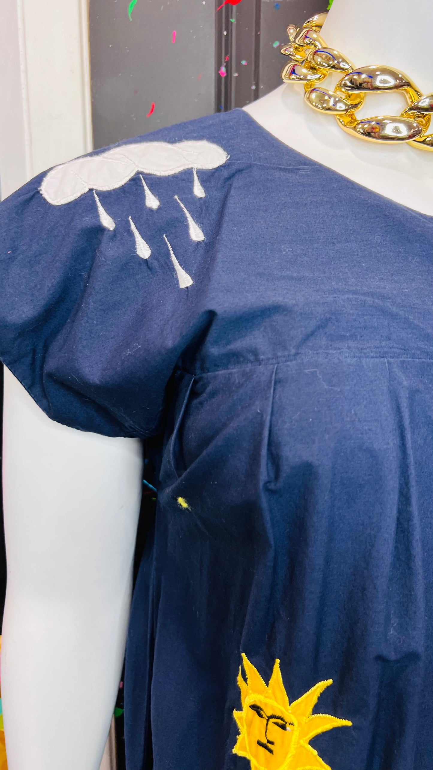 Vintage Novelty House Dress (16)