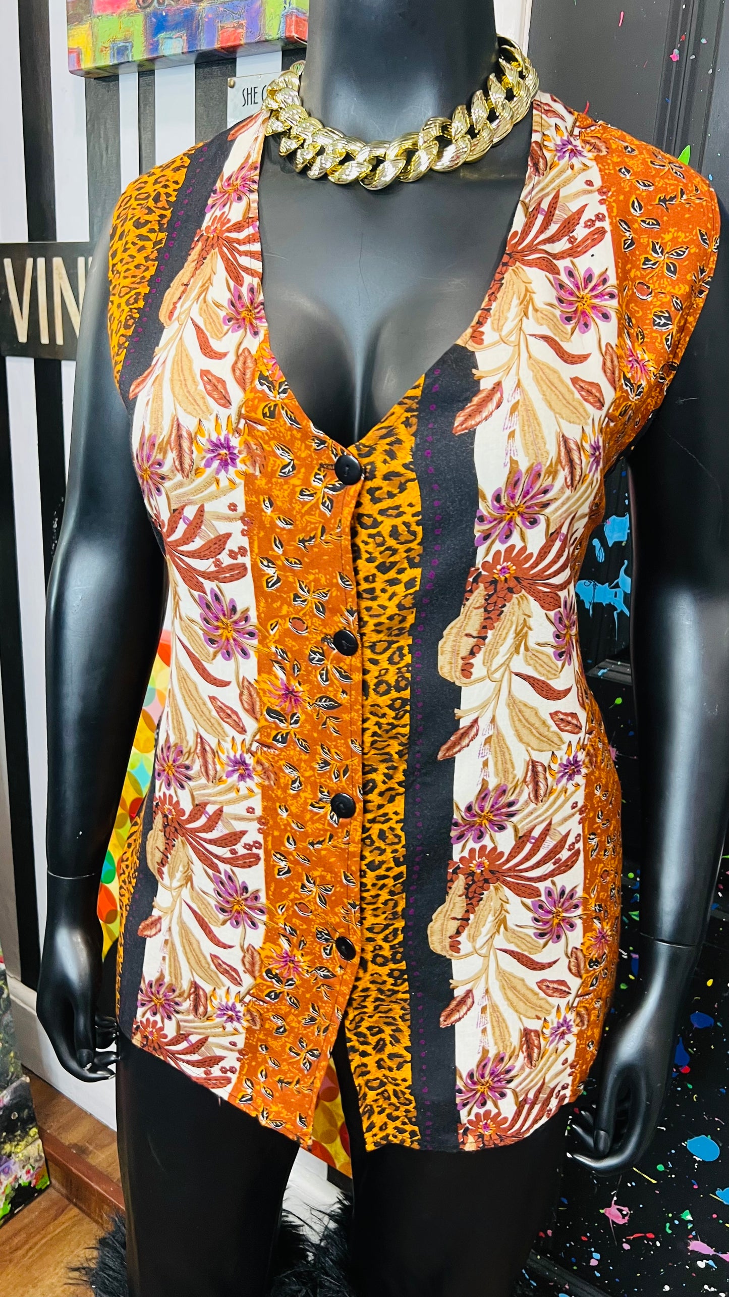 Vintage Sleeveless 90’s Blouse (24)