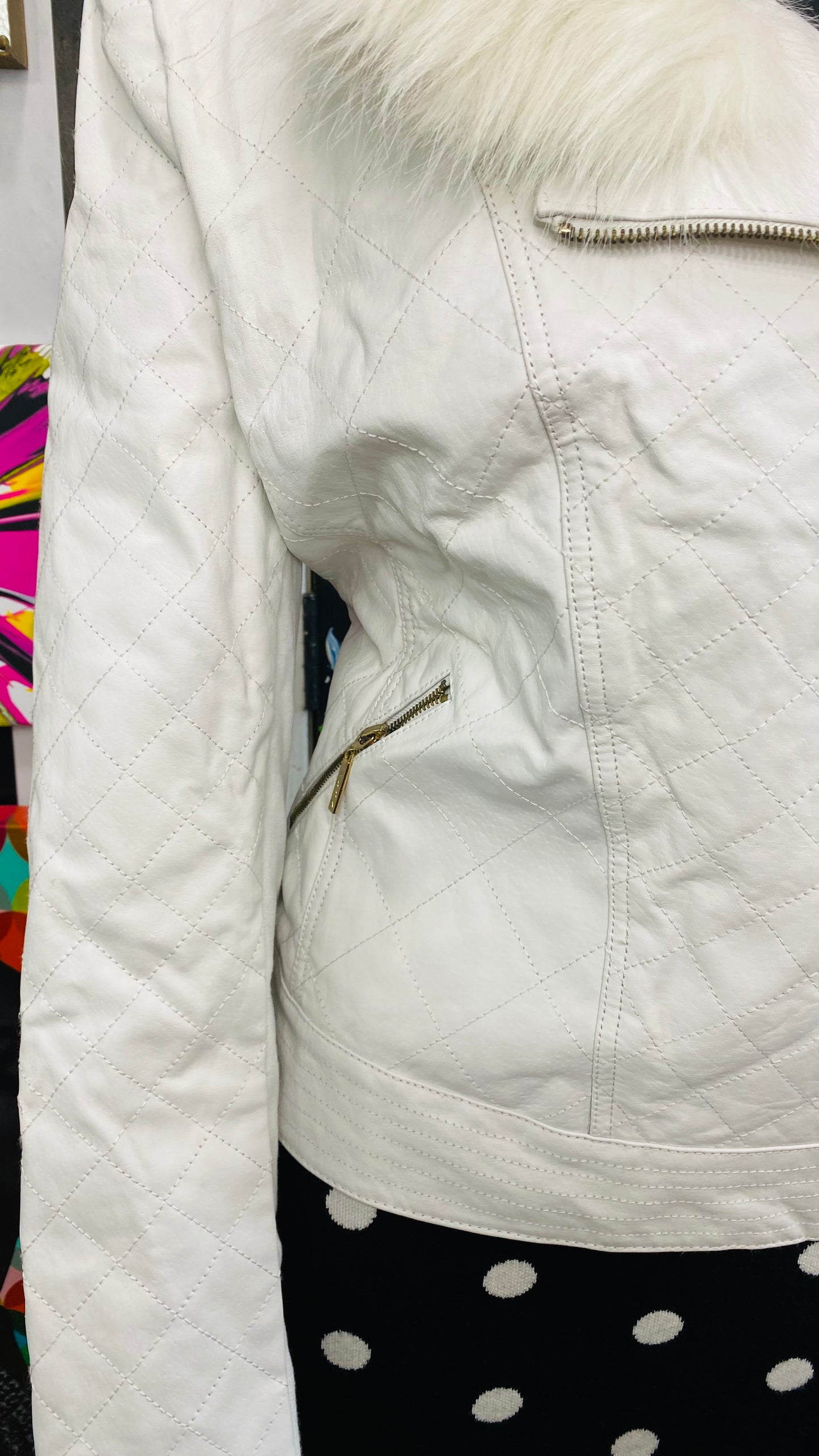 Vintage White Genuine Leather Jacket (18)