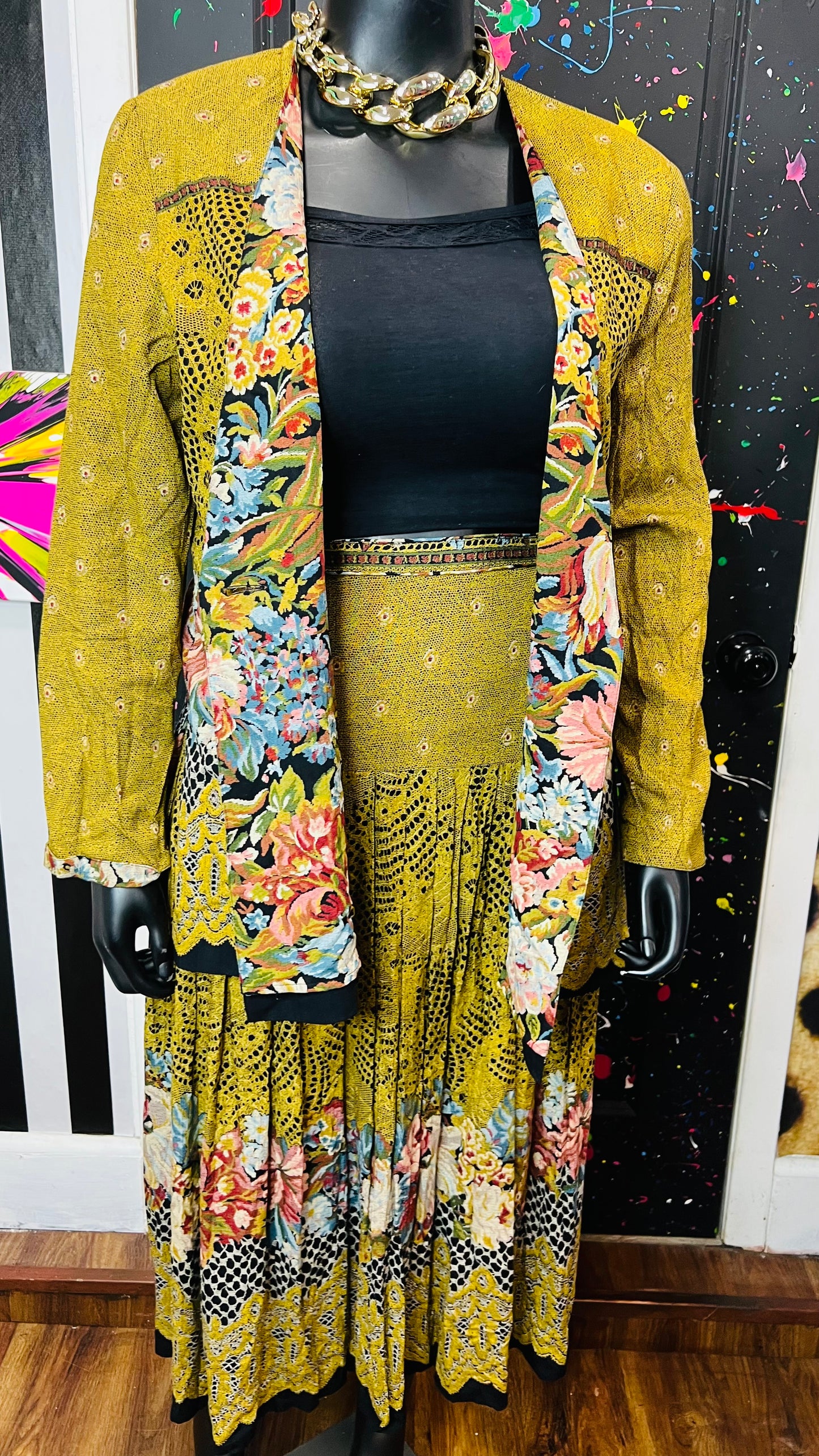 Vintage Platinum by Dorthy Skirt Set (14)